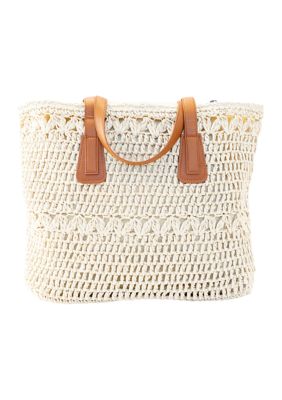 Belk straw handbags sale