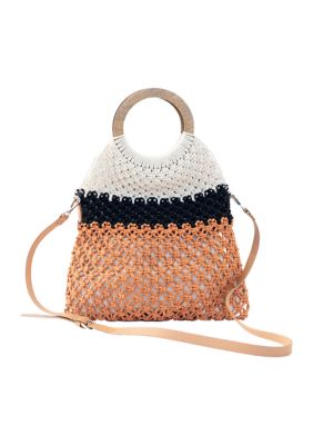 Top Handle Crochet Bag