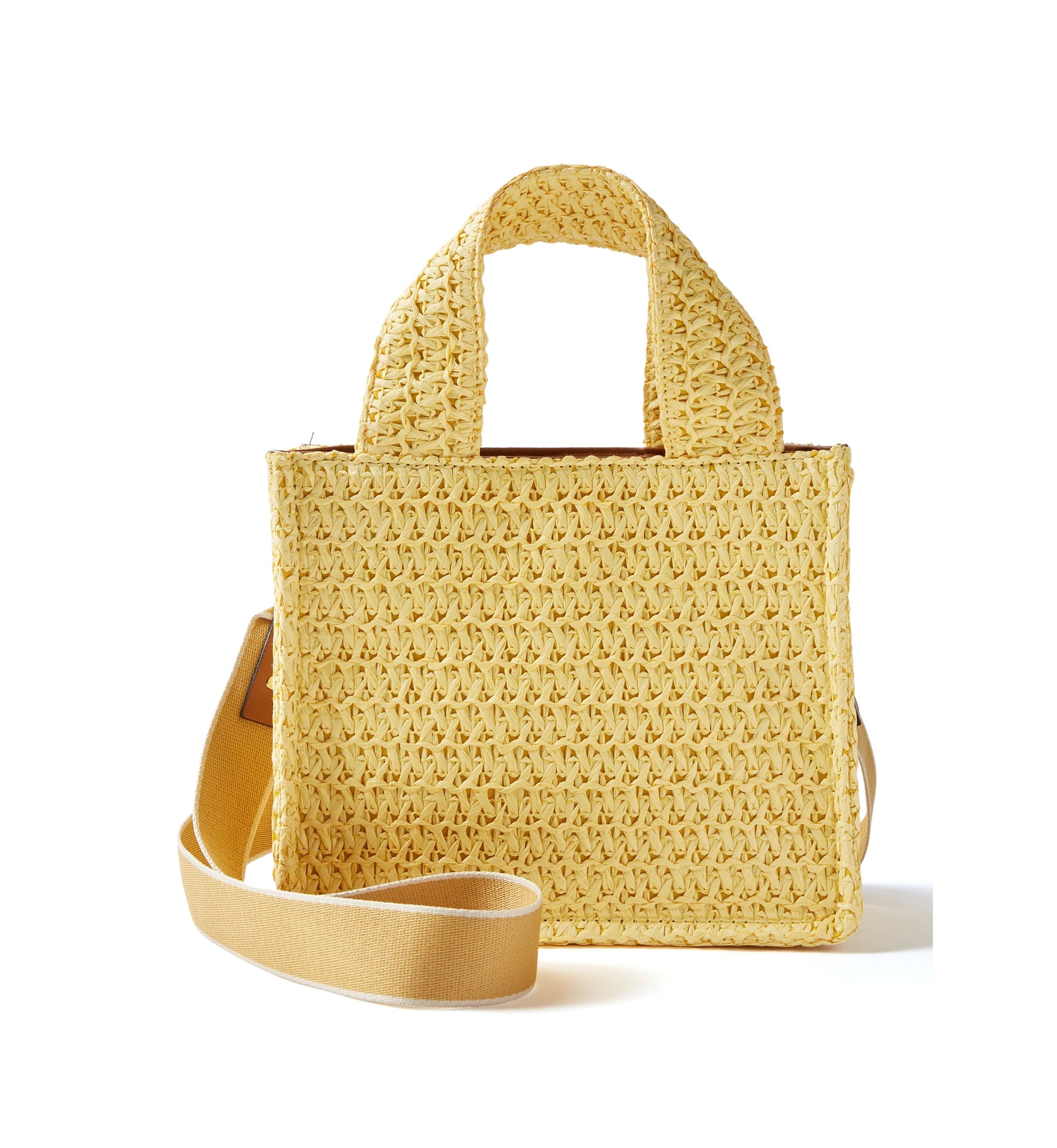 Straw Mini Tote Bag