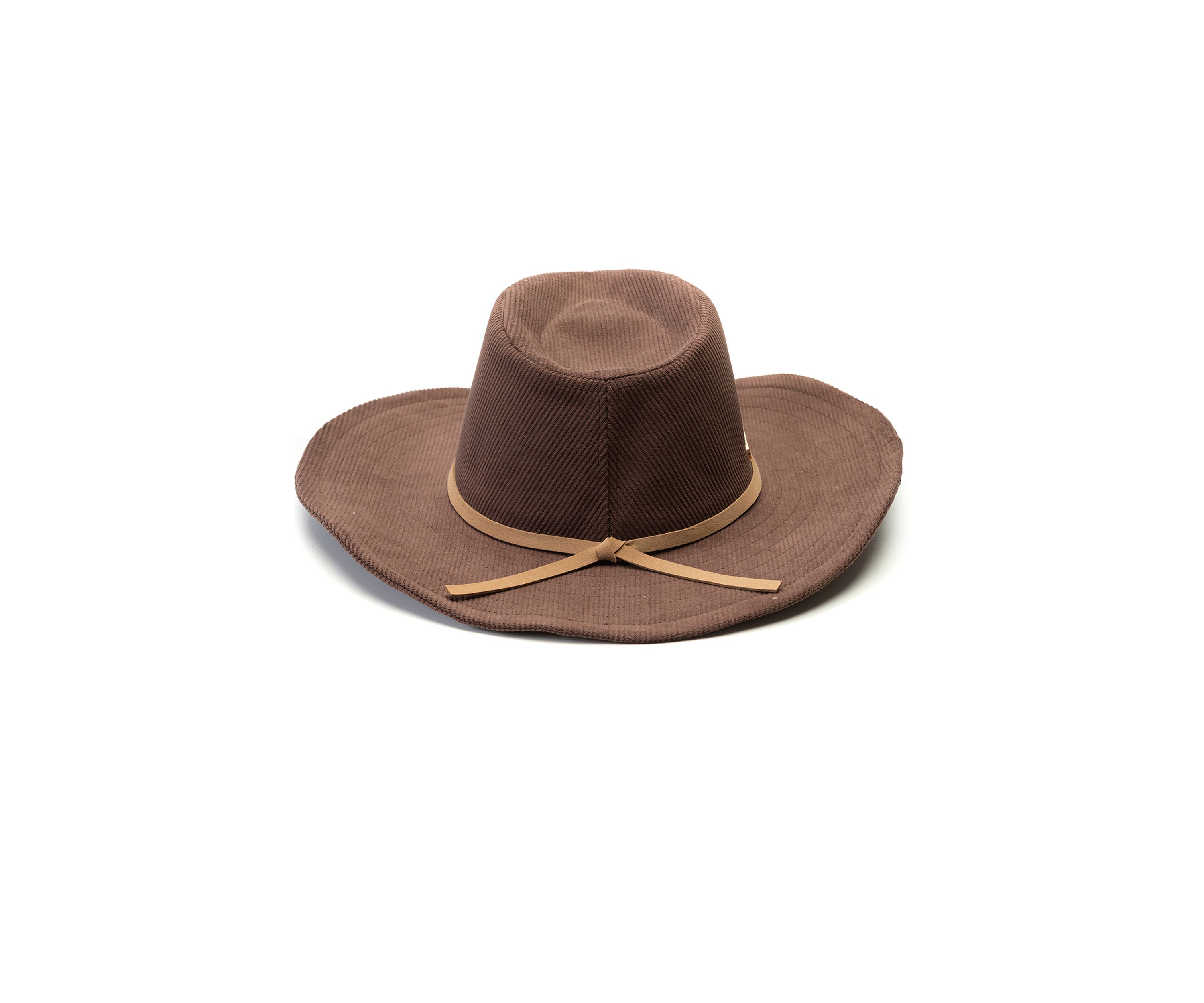 Corded Cowboy Hat 