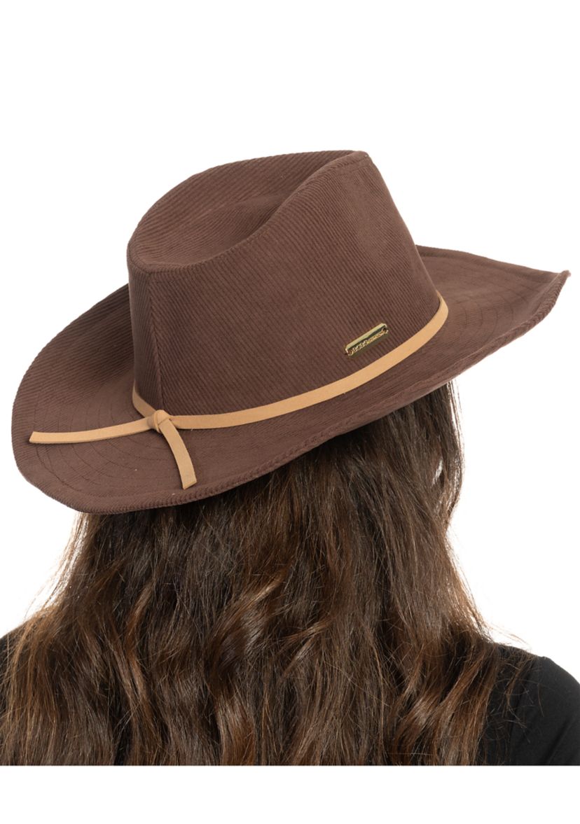 Corded Cowboy Hat 