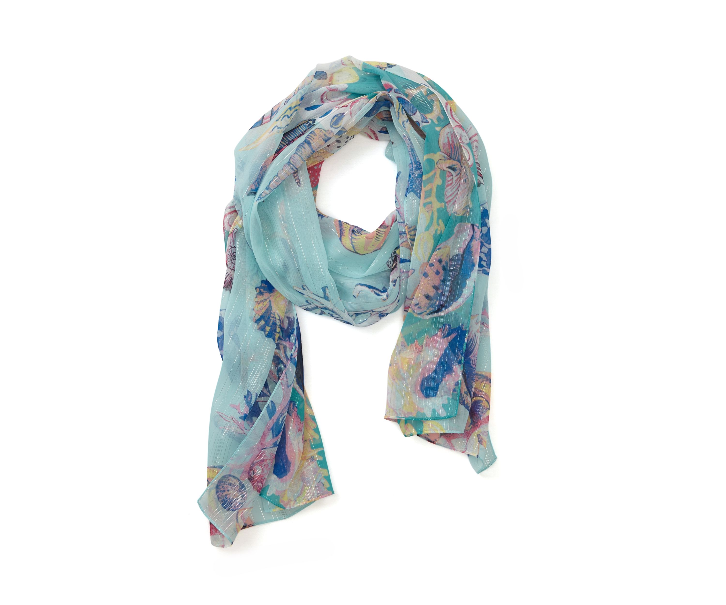 Shell Printed Scarf 