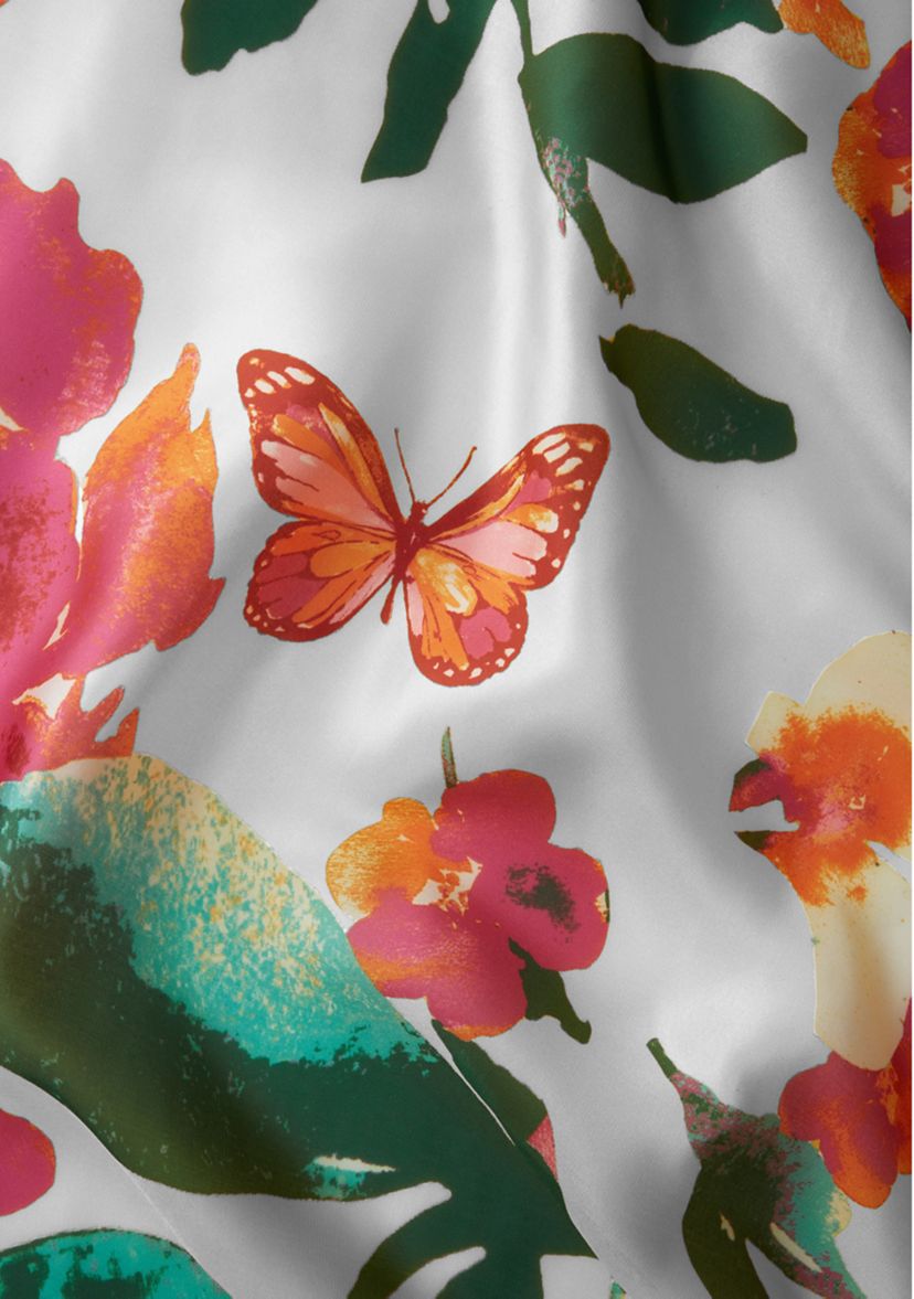 Floral Oblong Scarf