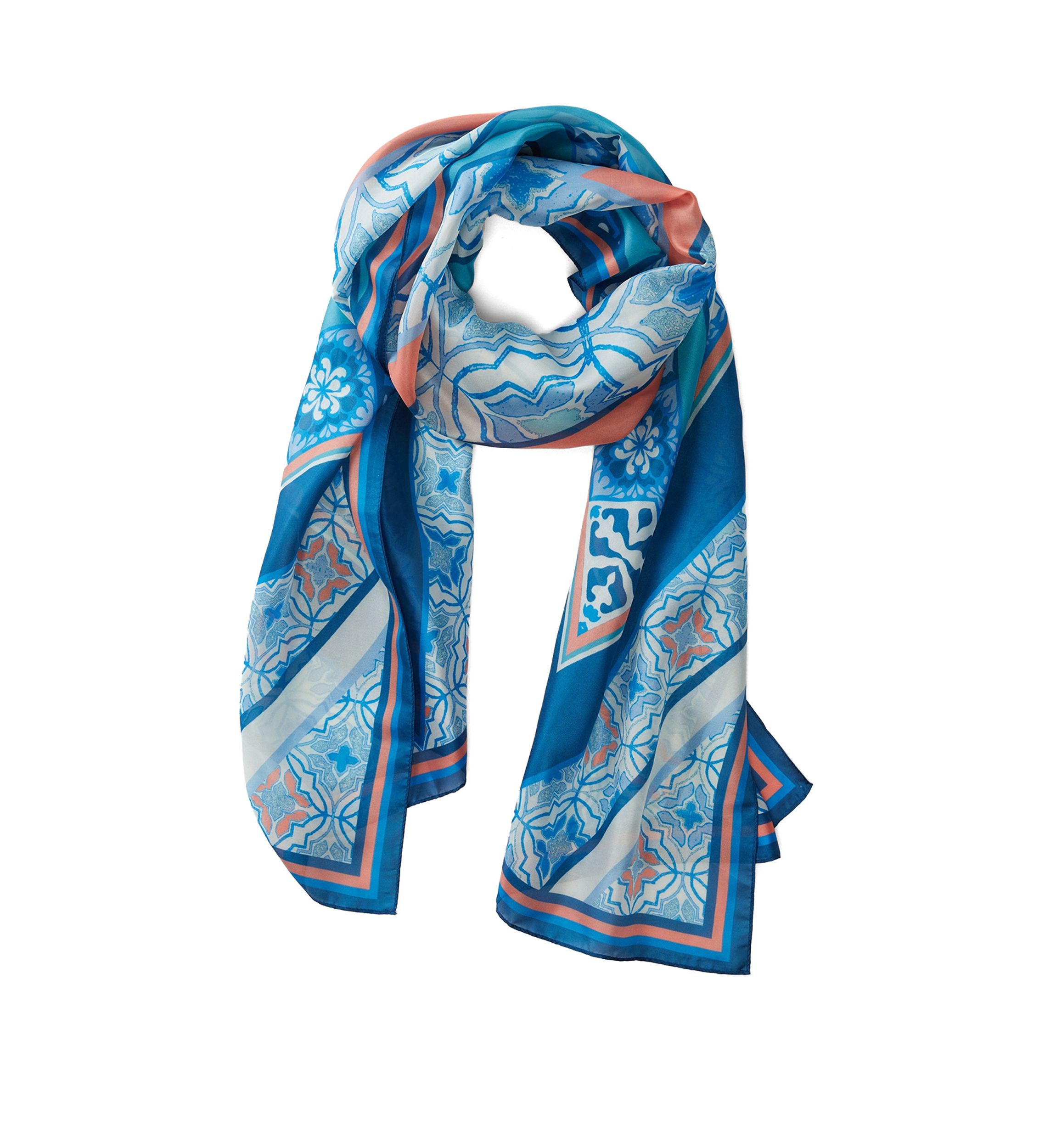 Geometric Print Oblong Scarf