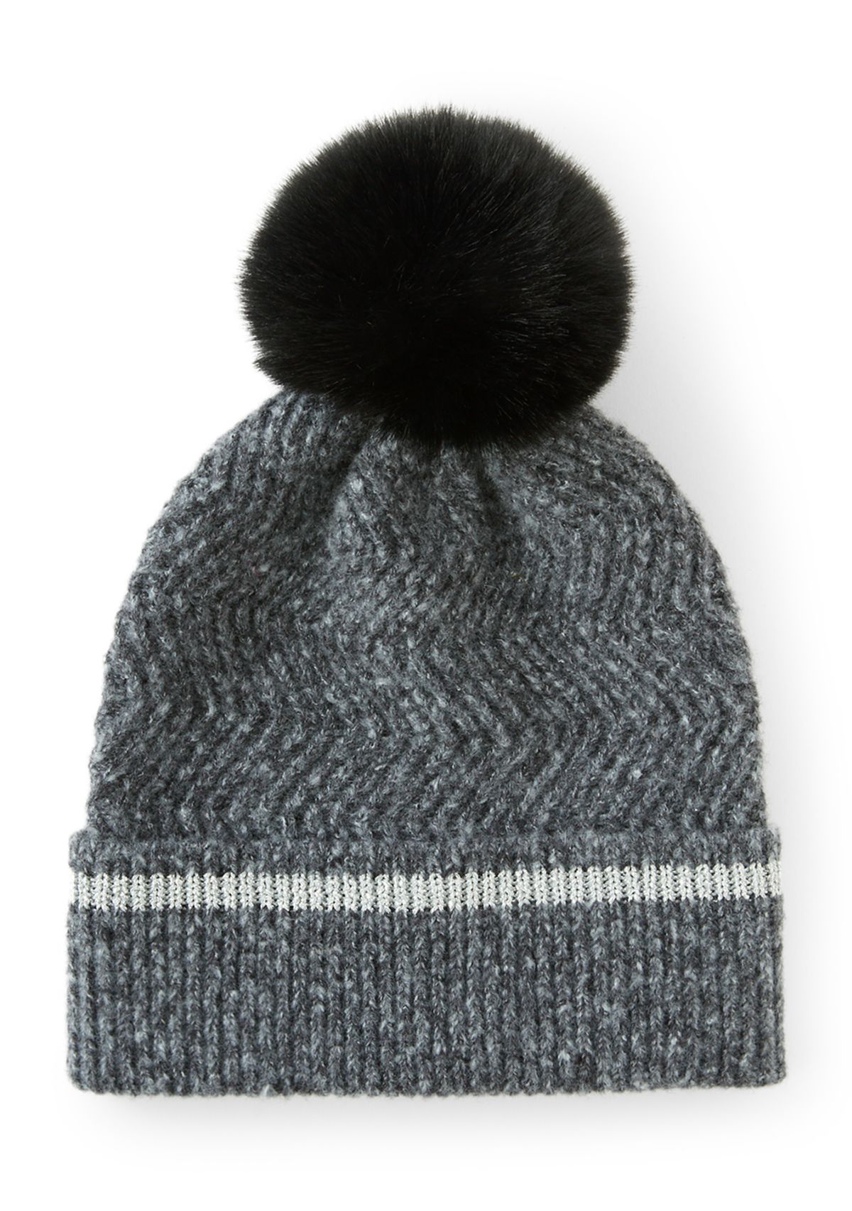 Knit Beanie with Pom