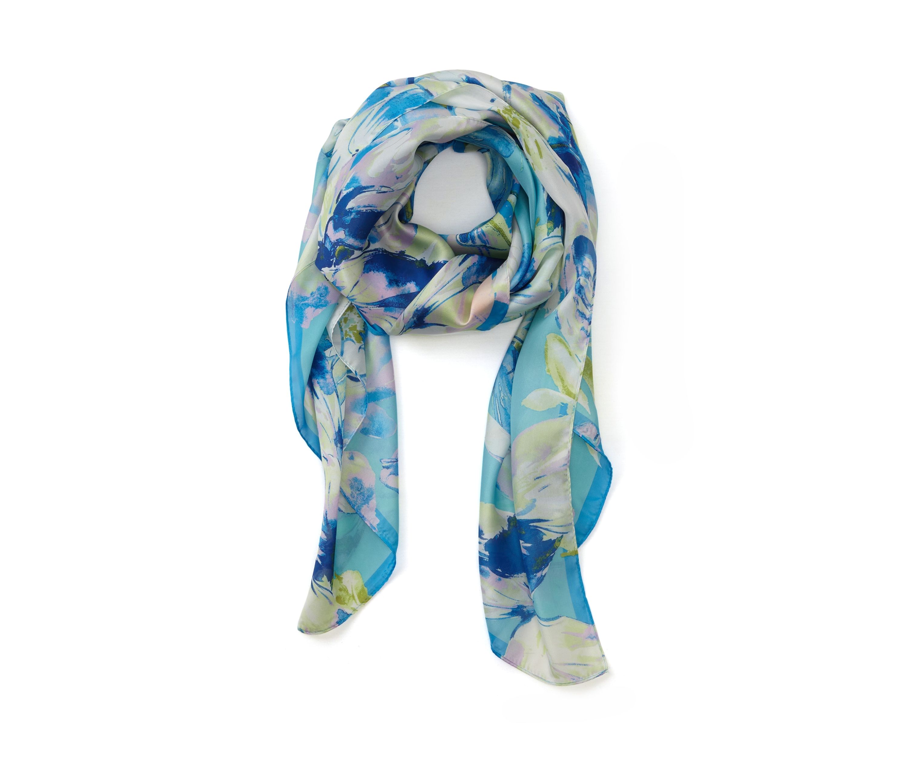 Womens Floral Scarf 
