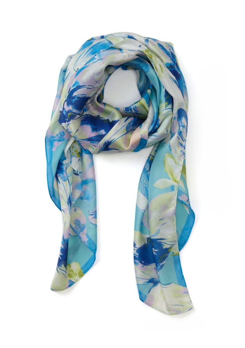 Womens Floral Scarf 