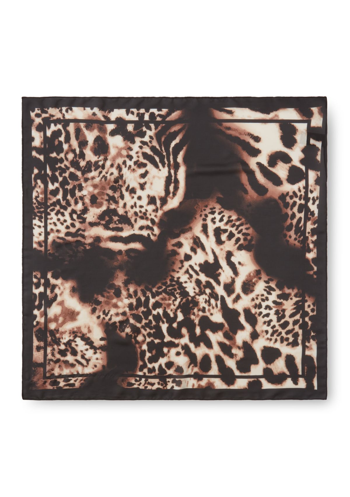 Ombre Animal Poly Square Scarf