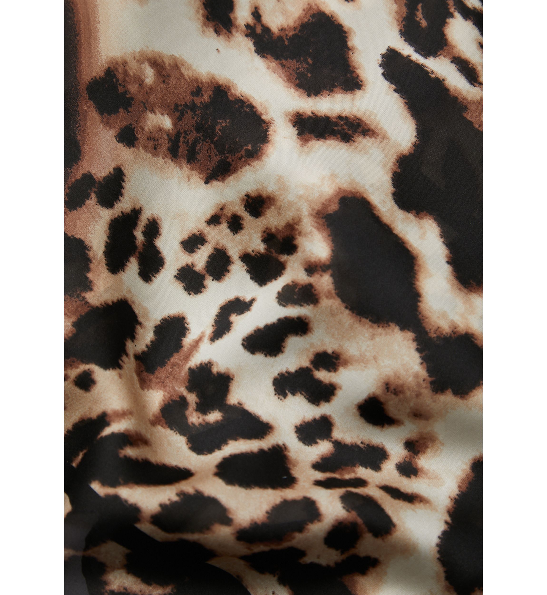 Ombre Animal Poly Square Scarf