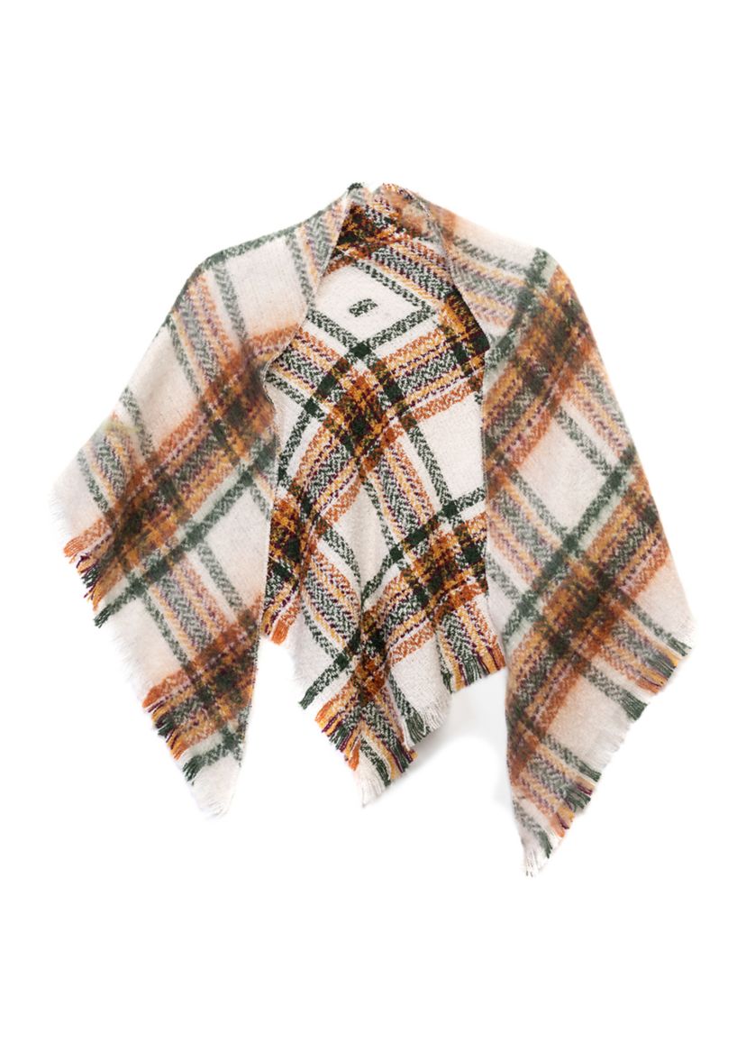 Printed Triangle Scarf