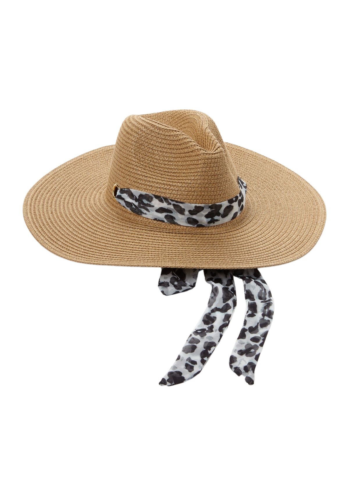 Womens Leopard Dye Topper