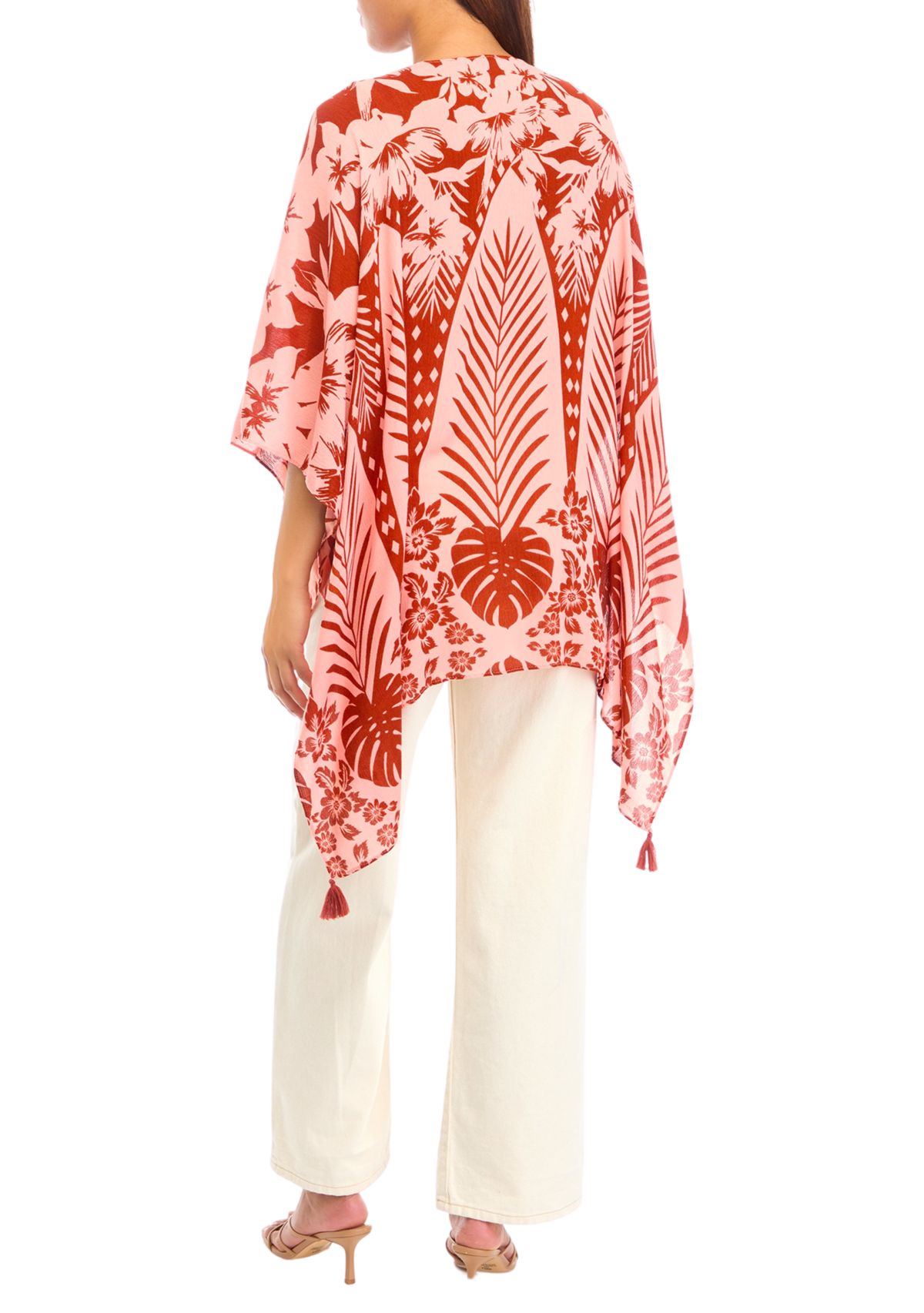 Tropical Print Kimono