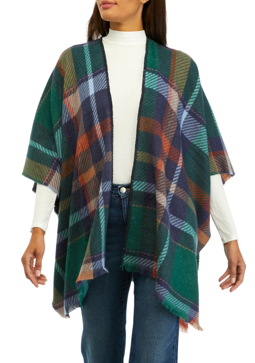 Womens Plaid Super Soft Topper