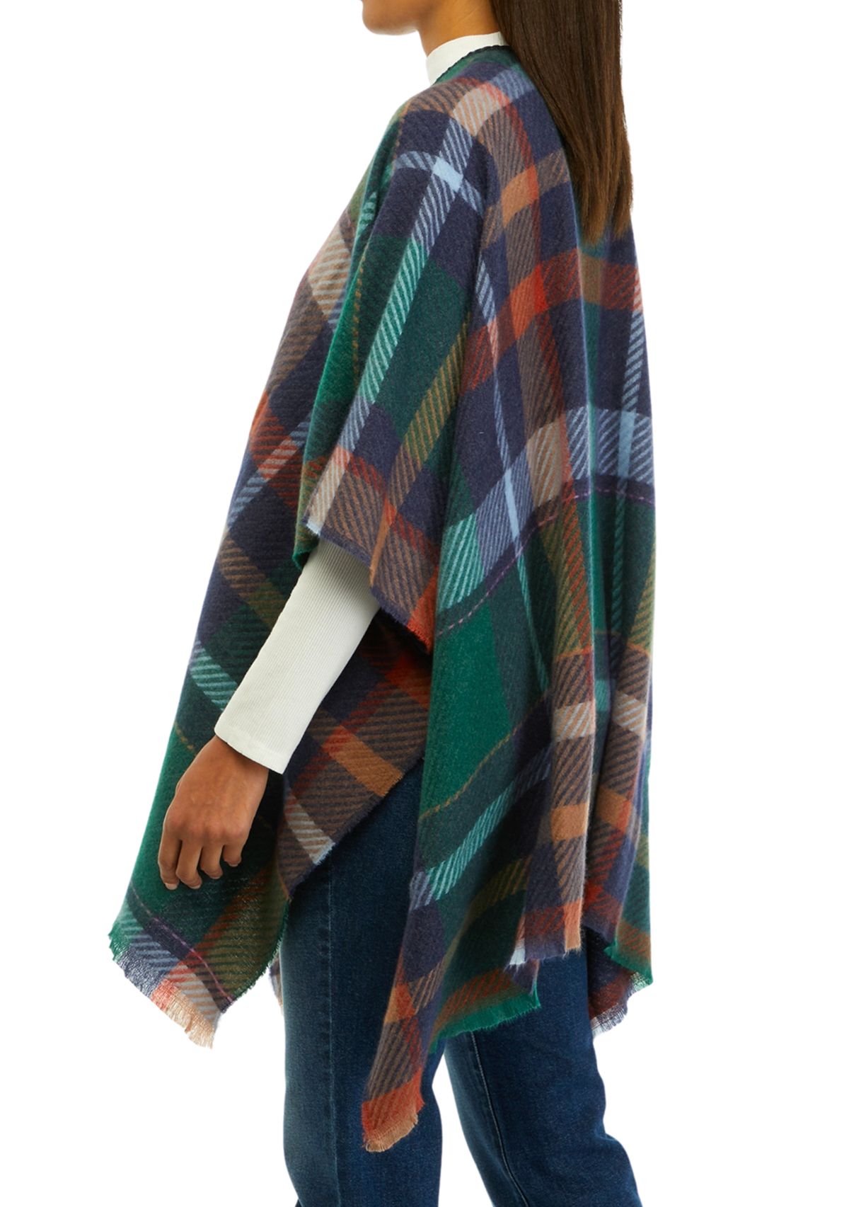 Womens Plaid Super Soft Topper