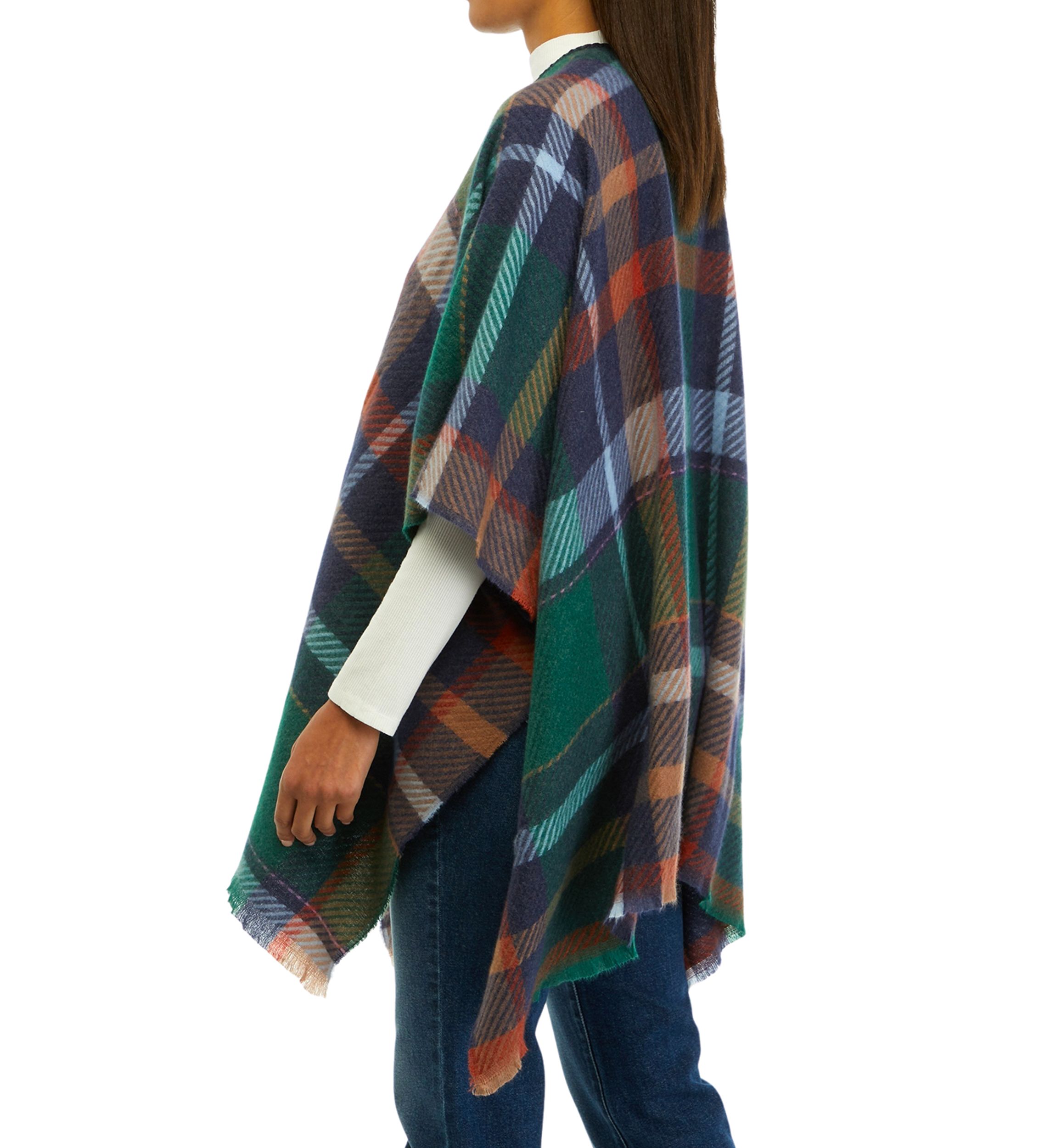 Womens Plaid Super Soft Topper