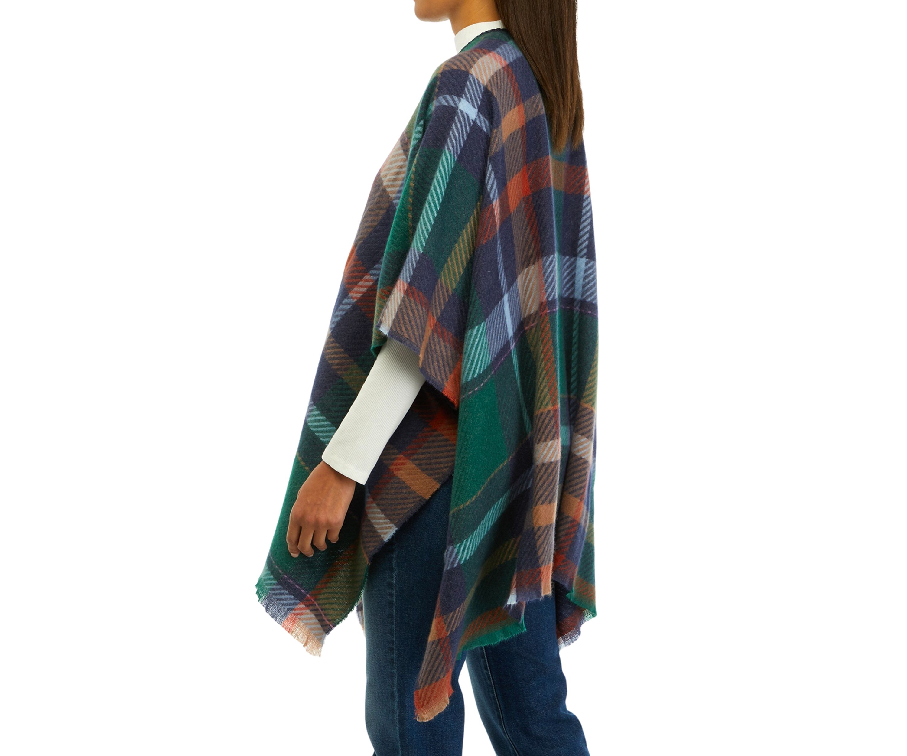 Womens Plaid Super Soft Topper