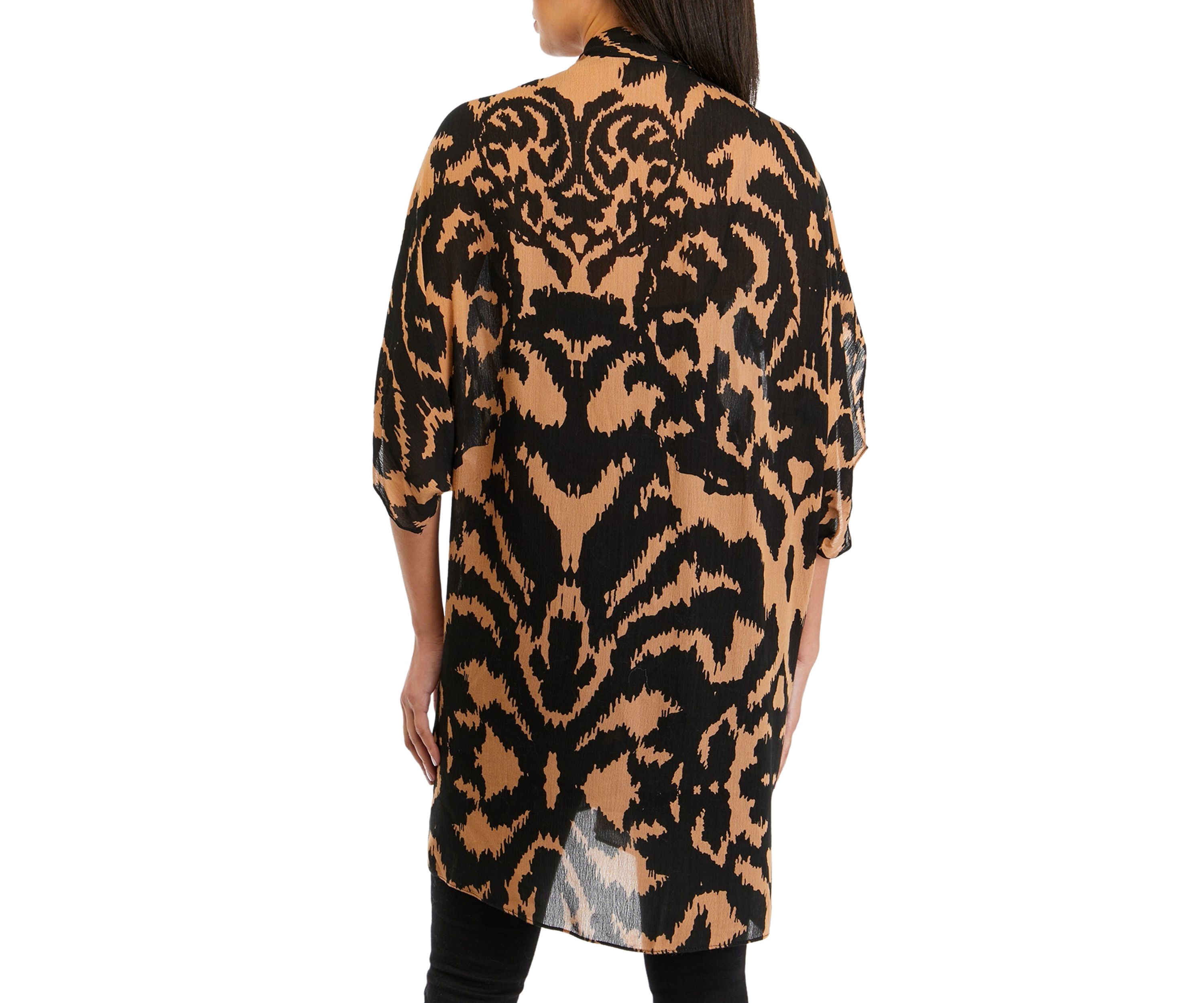 Womens Animal Print Topper
