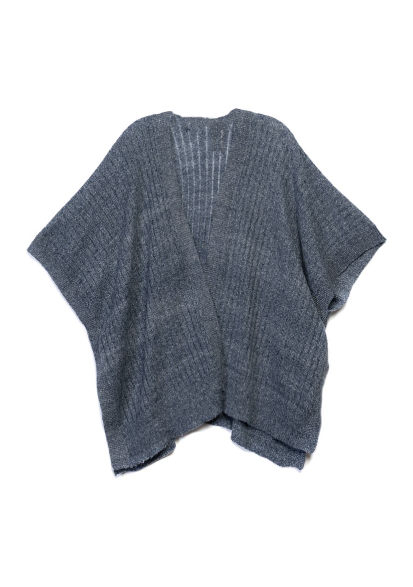 Ribbed Knit Topper