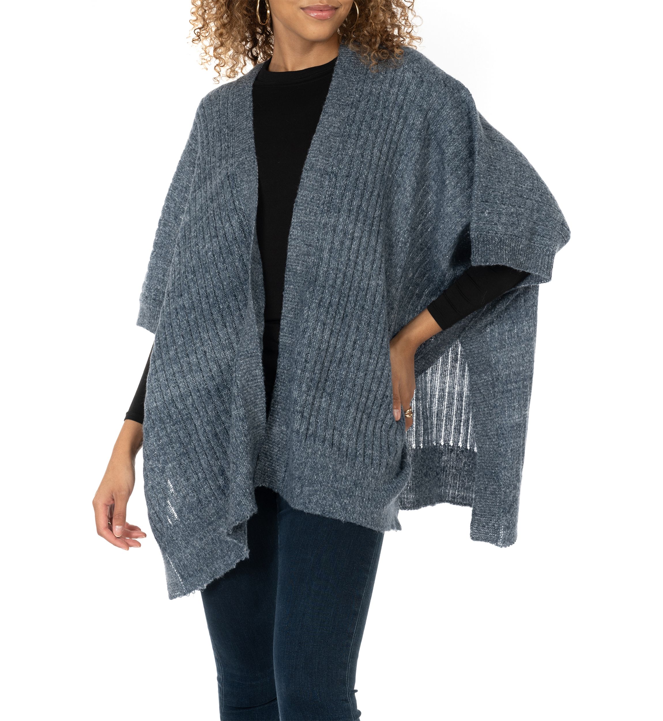 Ribbed Knit Topper
