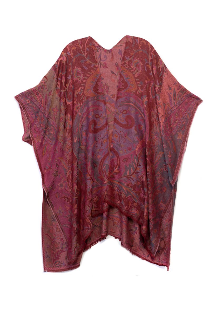 Paisley Jacquard Topper