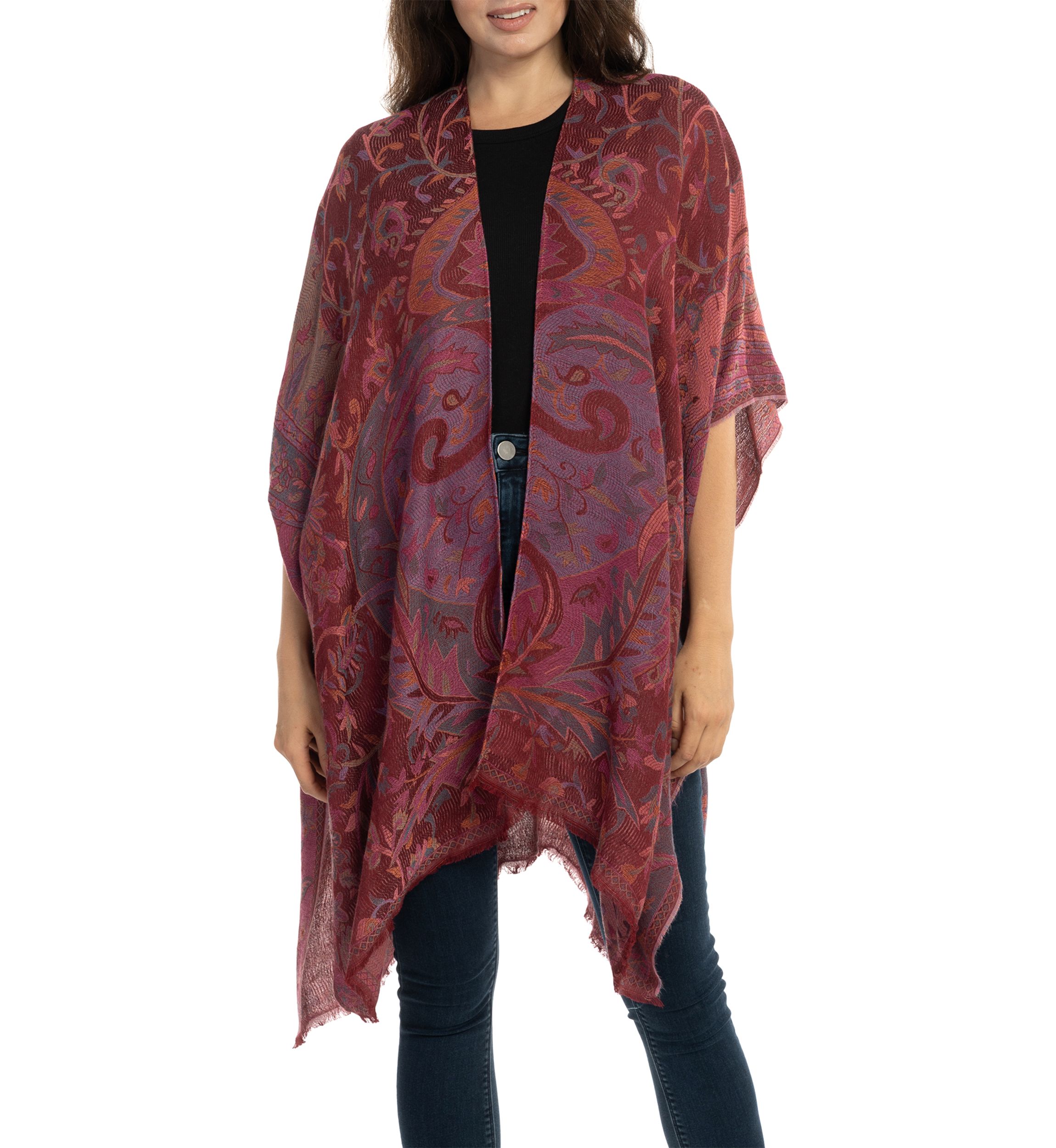 Paisley Jacquard Topper