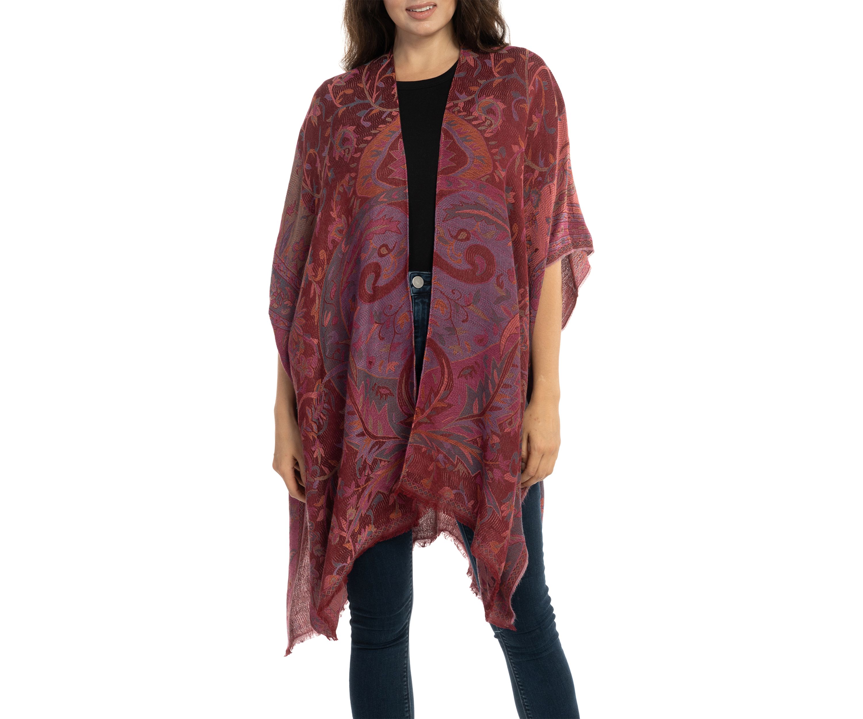 Paisley Jacquard Topper