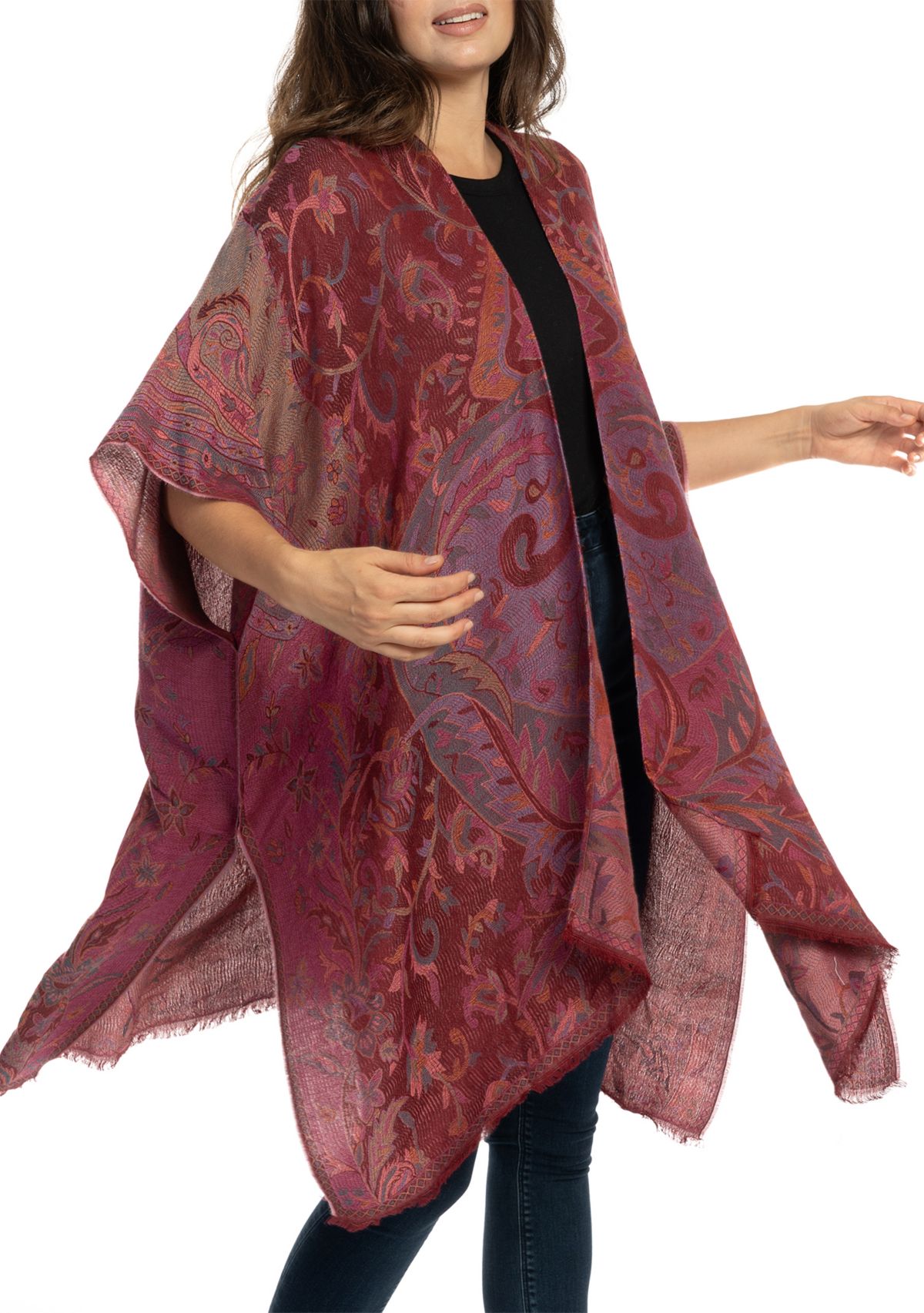 Paisley Jacquard Topper