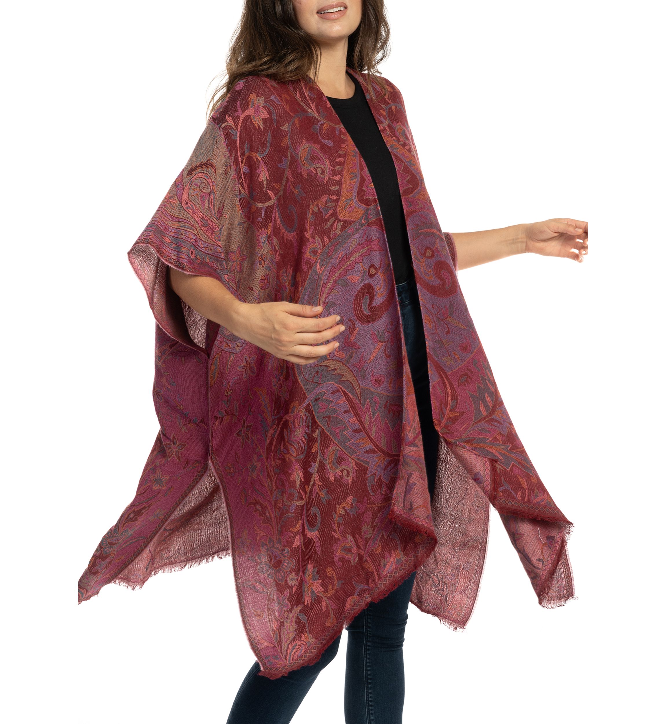 Paisley Jacquard Topper