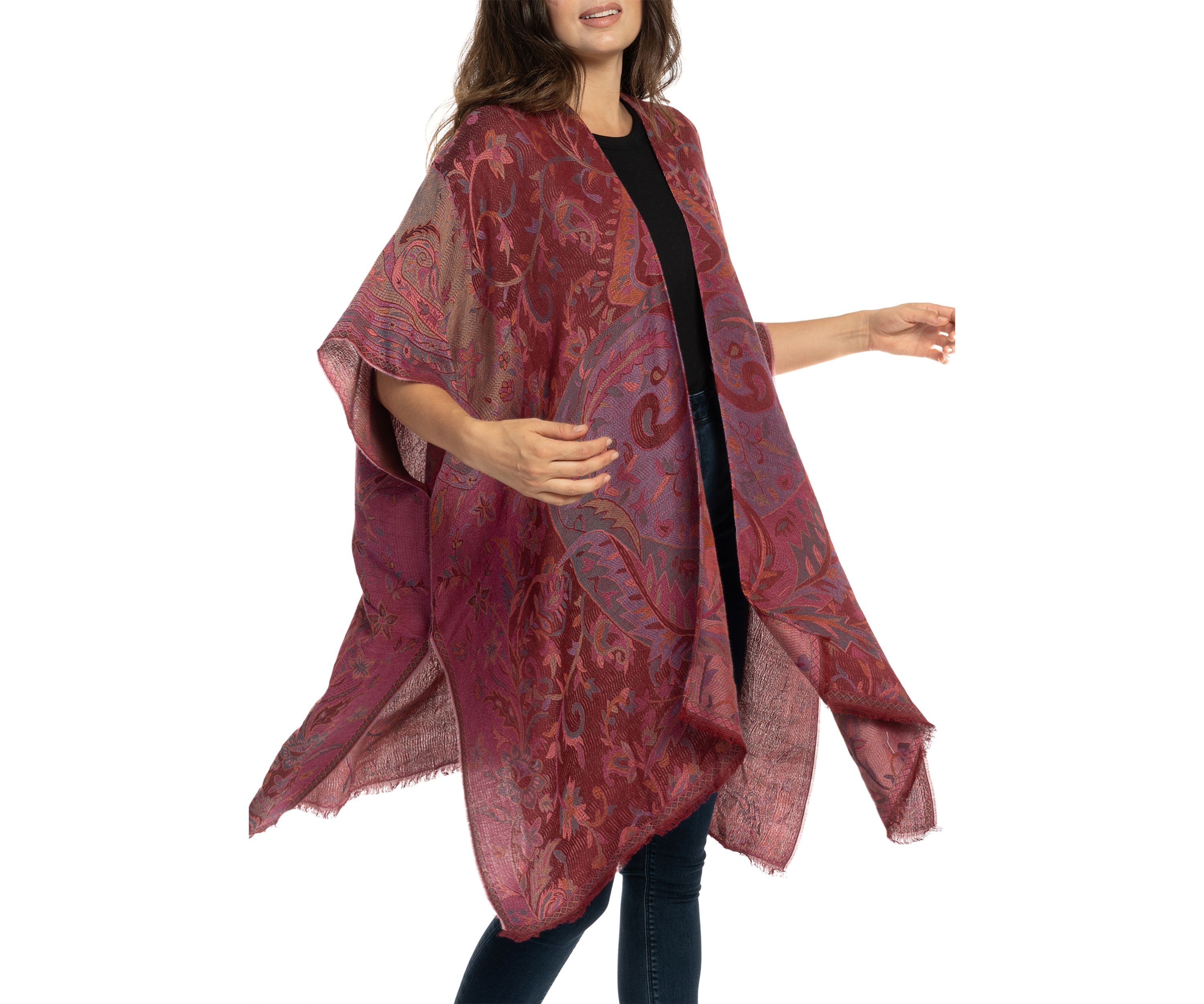 Paisley Jacquard Topper