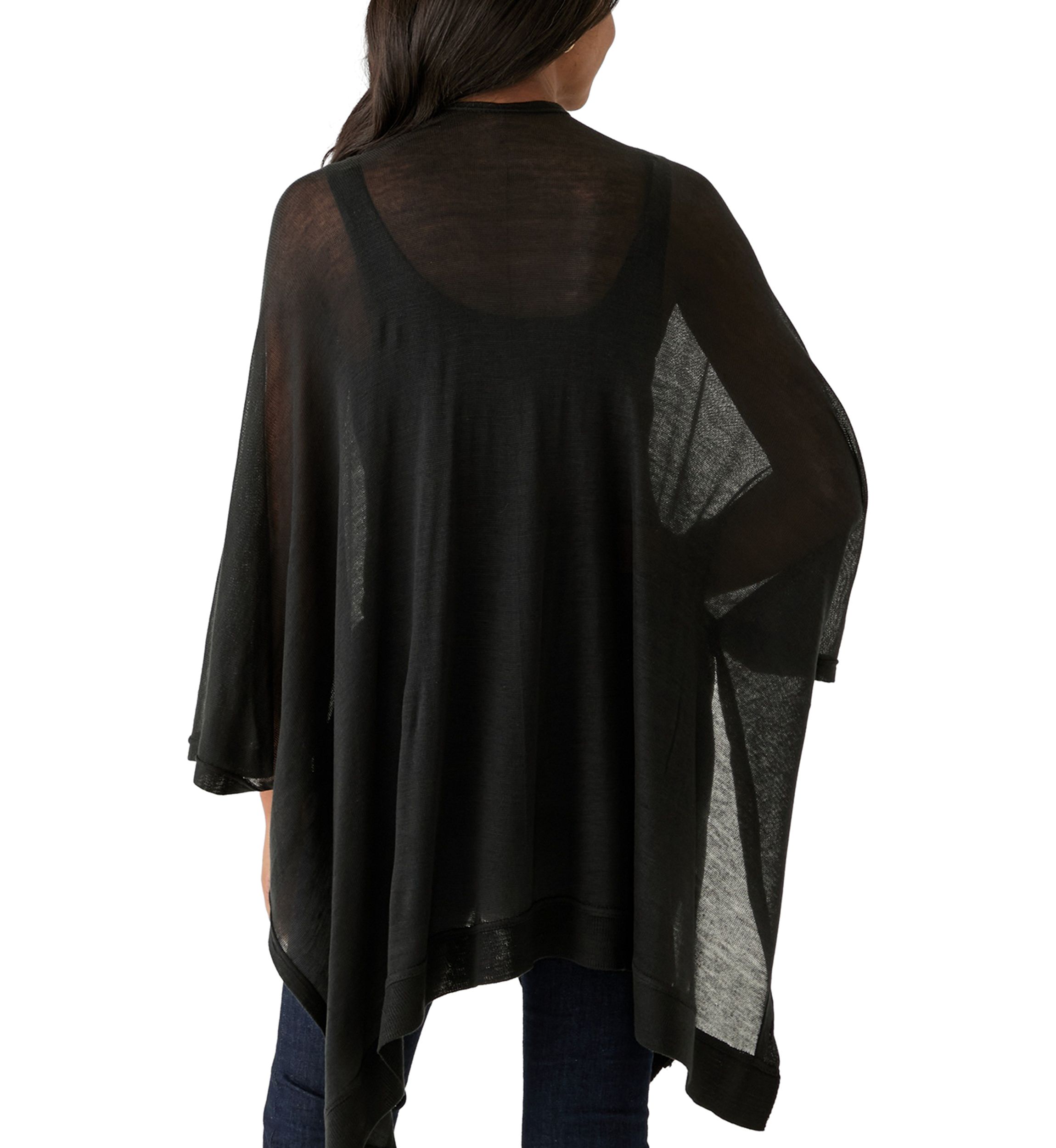 Womens Lightweight Knit Topper