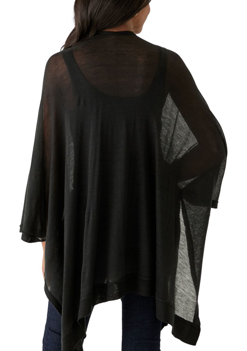Womens Lightweight Knit Topper