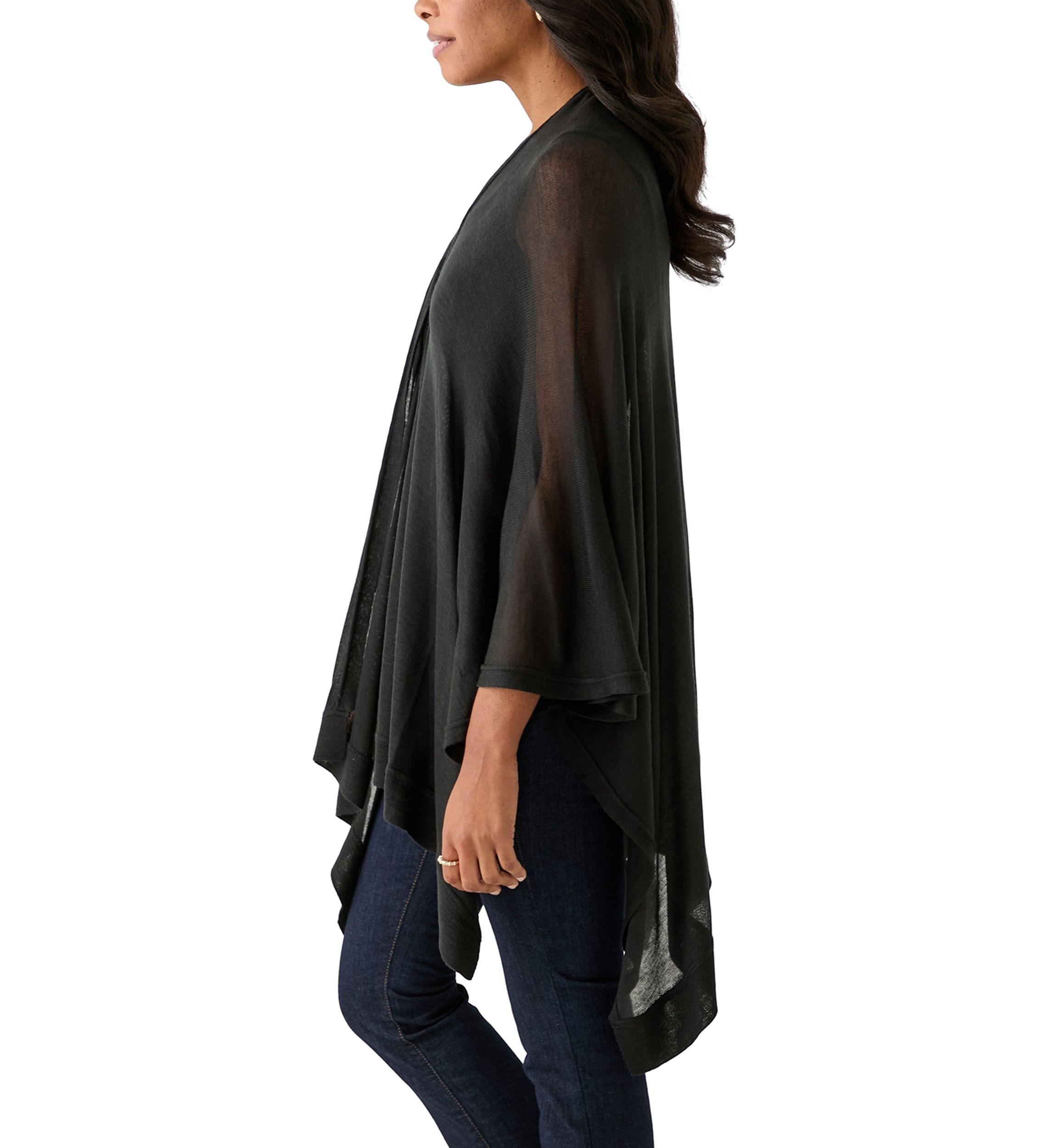 Womens Lightweight Knit Topper