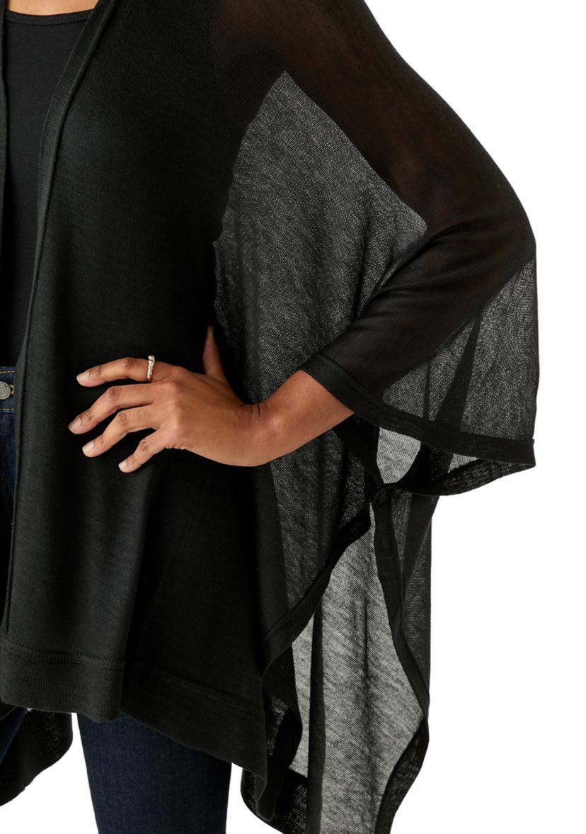 Womens Lightweight Knit Topper