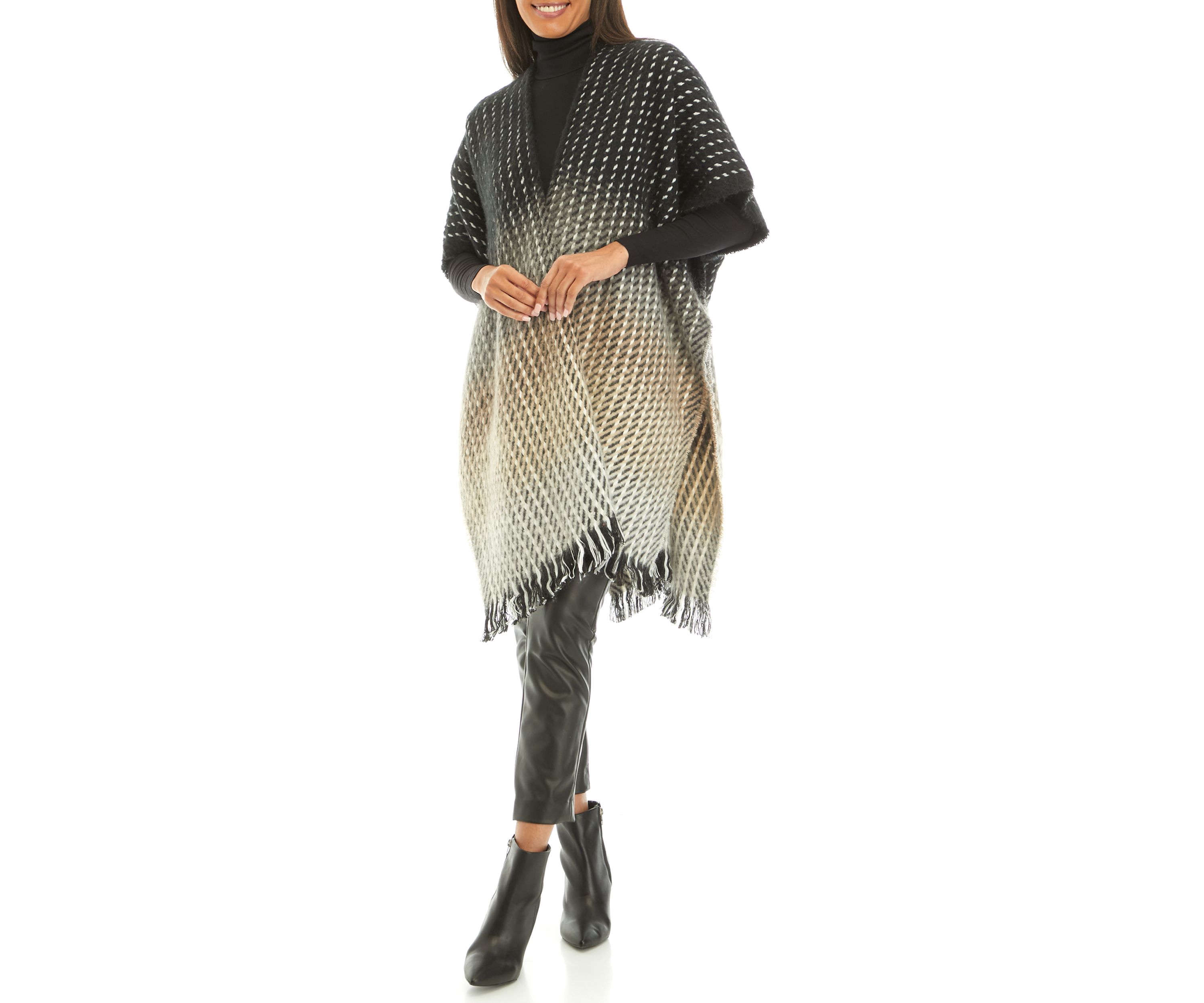 Ombré Stripe Twill Topper