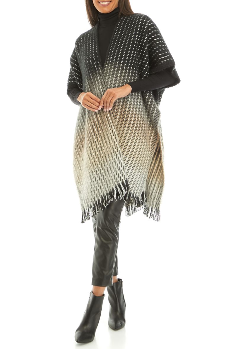 Ombré Stripe Twill Topper