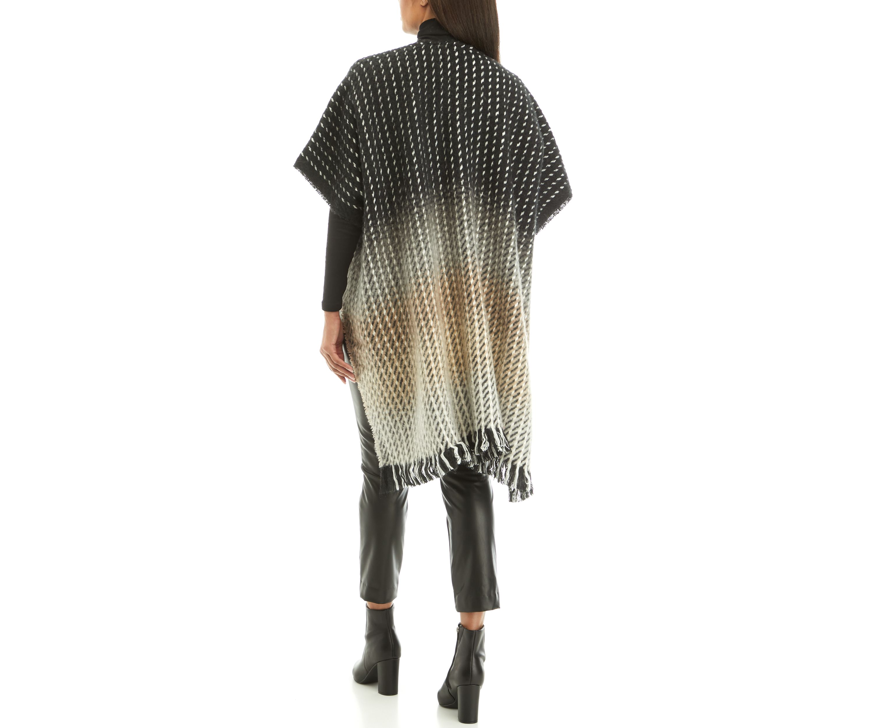 Ombré Stripe Twill Topper