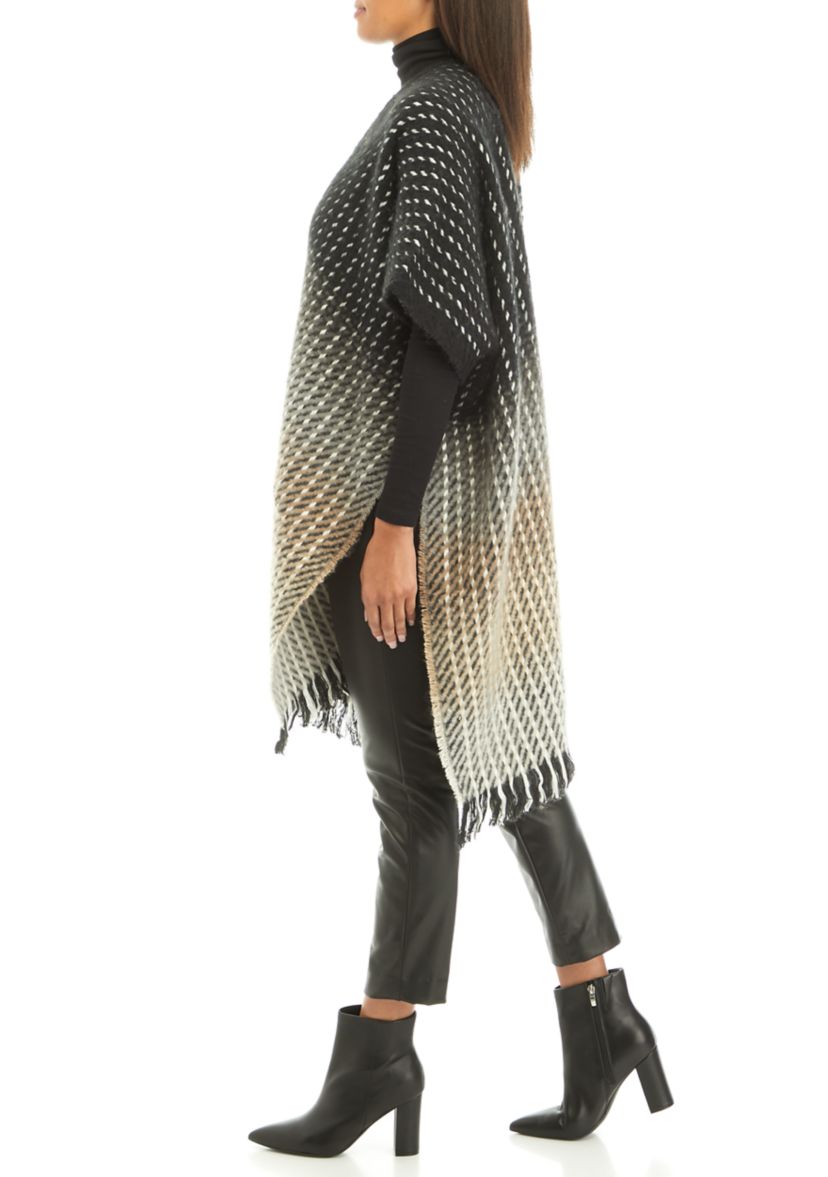 Ombré Stripe Twill Topper