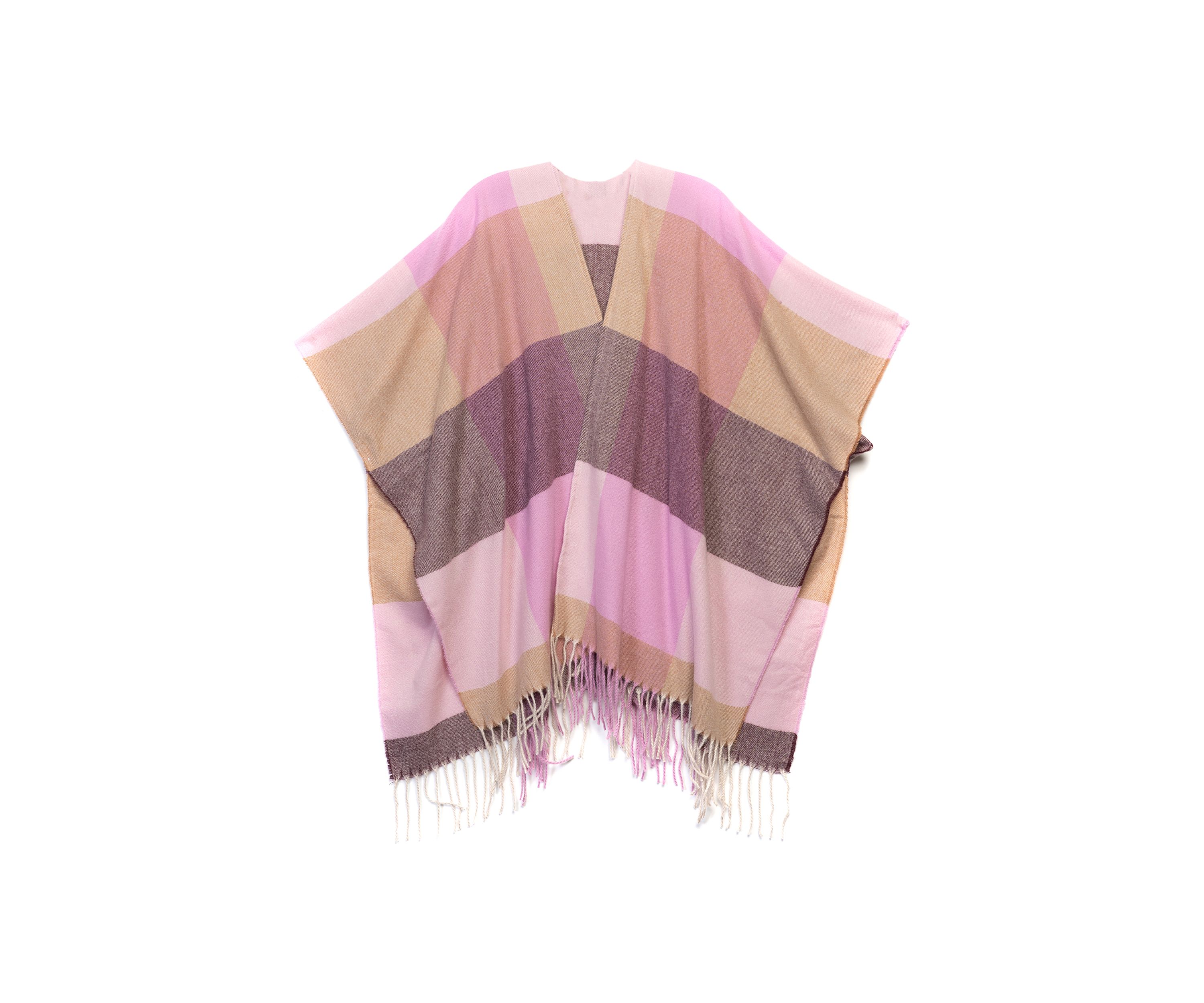 Color Blocked Plaid Super Soft Topper
