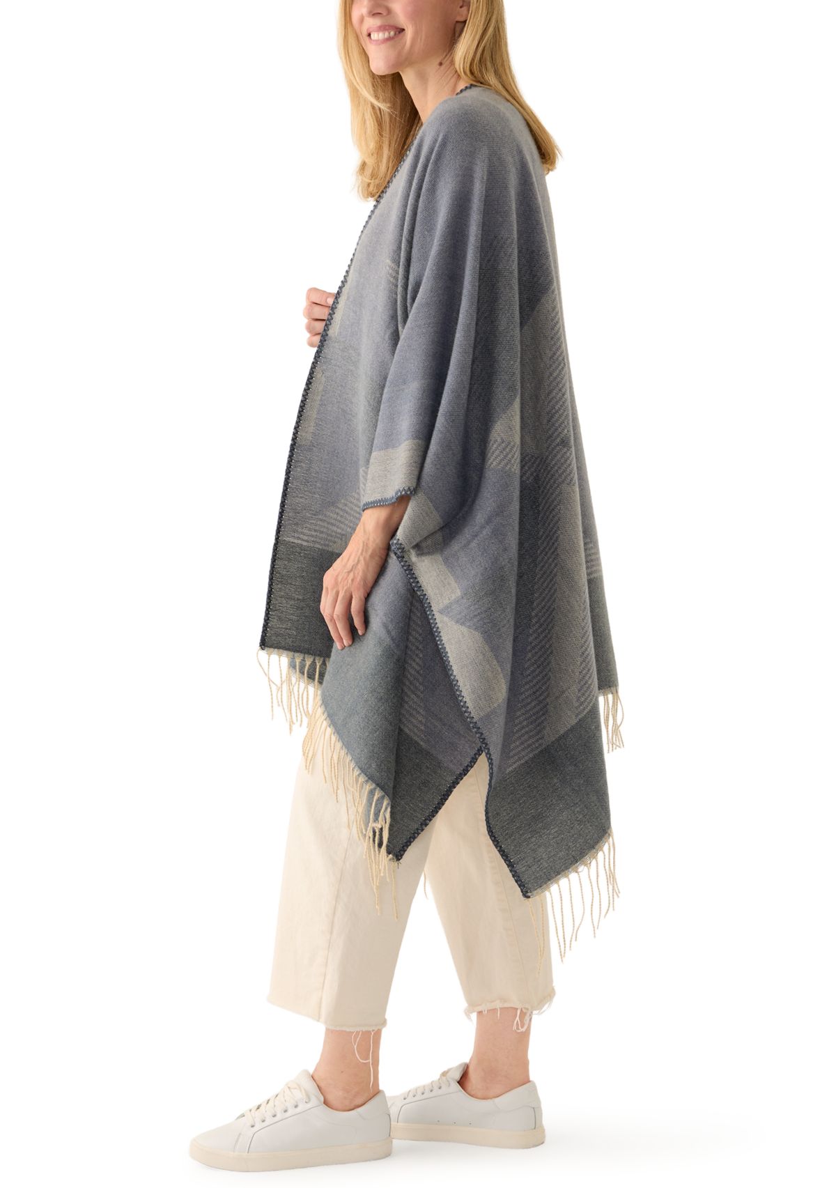 Womens Western Geometric Print Feathersoft Topper