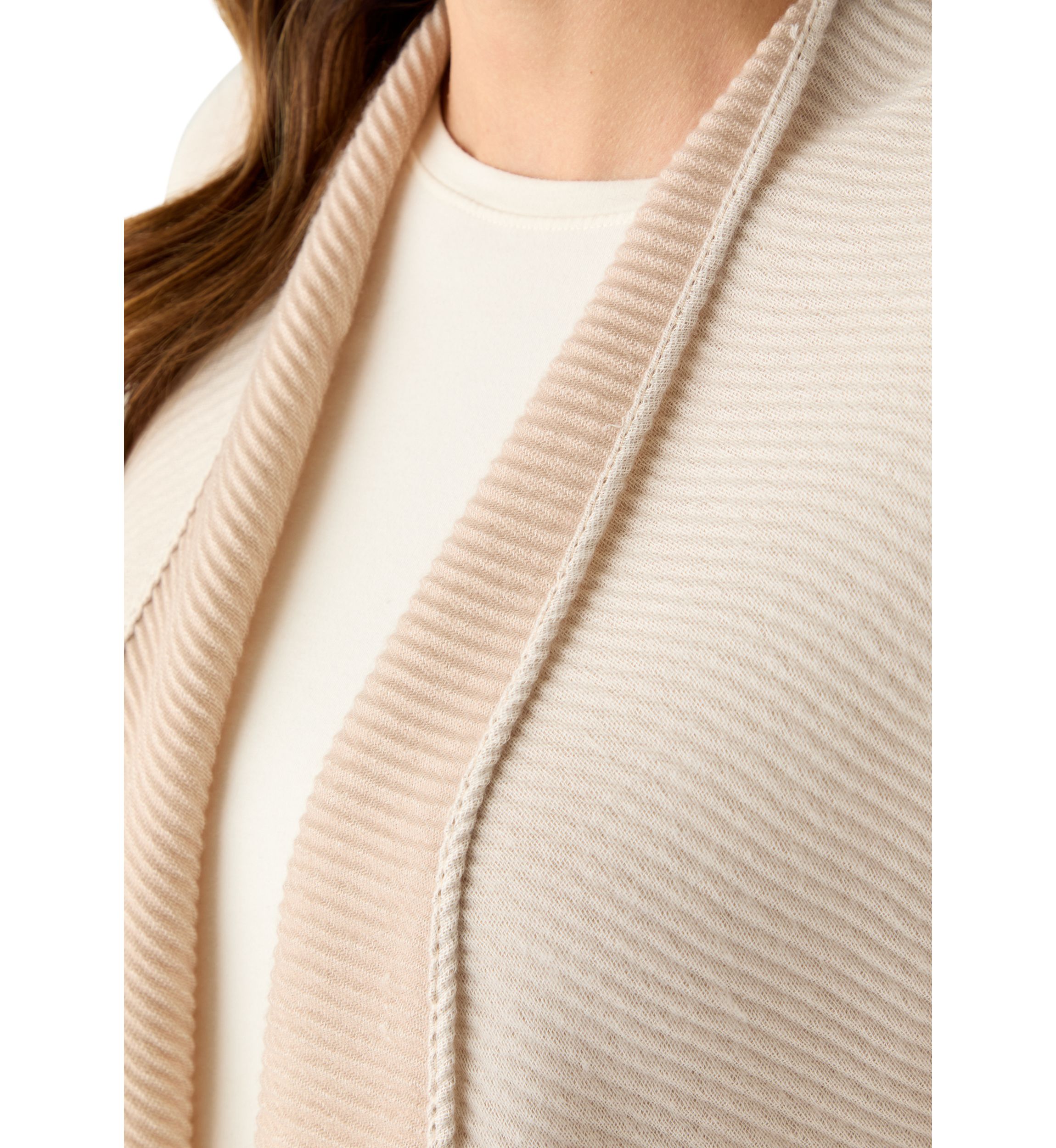 Womens Reversible Pleat Topper