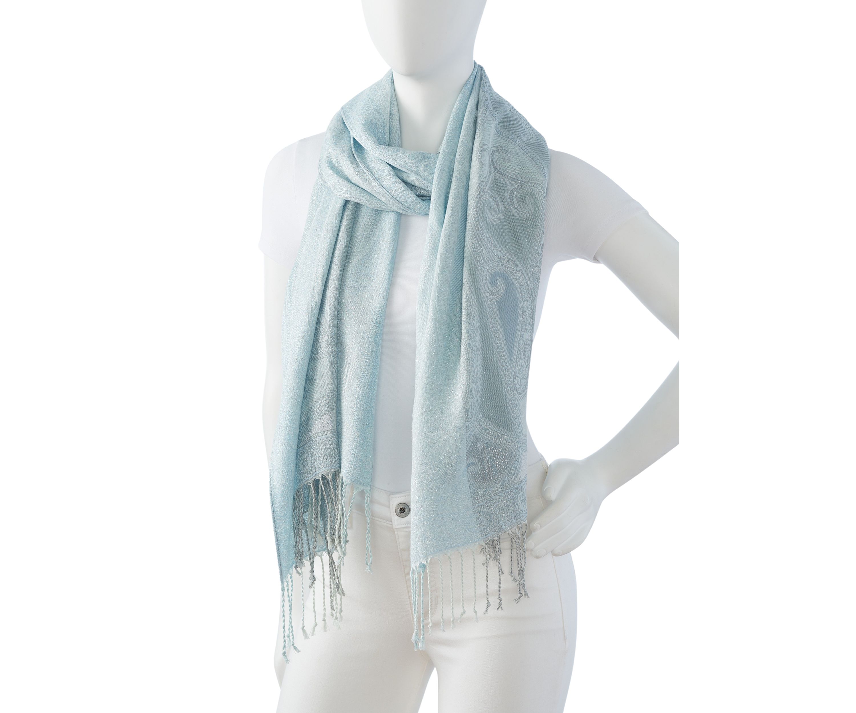 Allover Paisley Scarf 