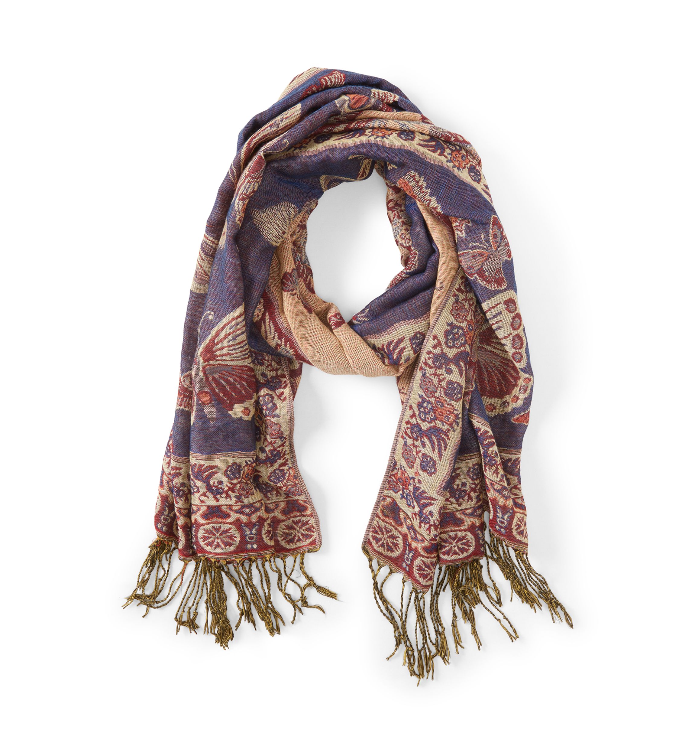 Butterfly Jacquard Wrap