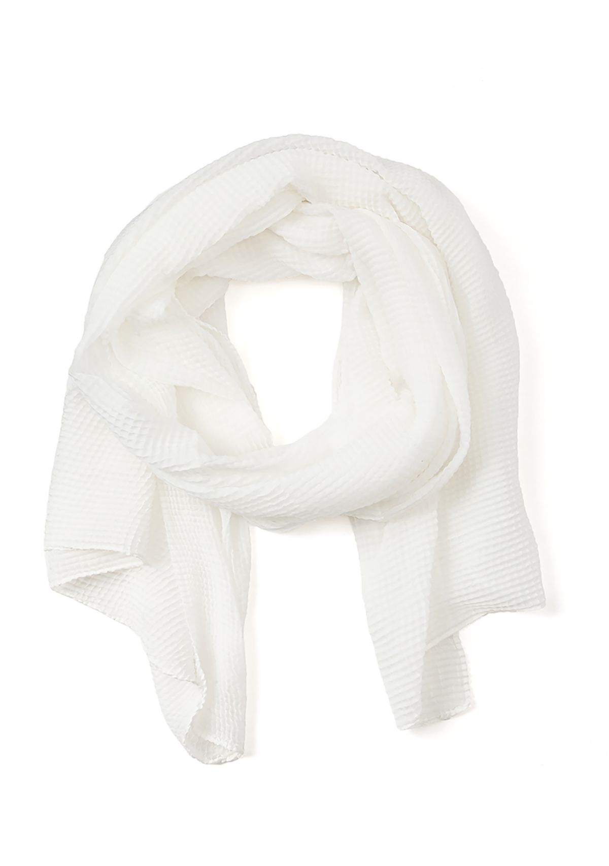 So Soft Pleated Solid Wrap
