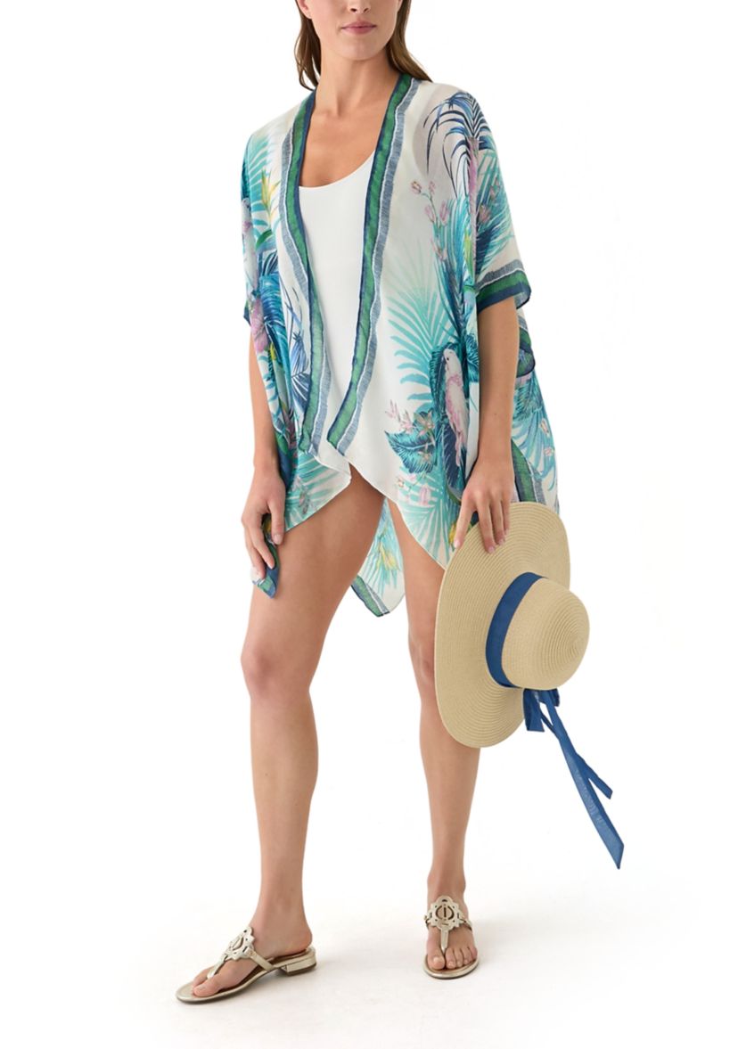 Printed Topper and Hat Set 