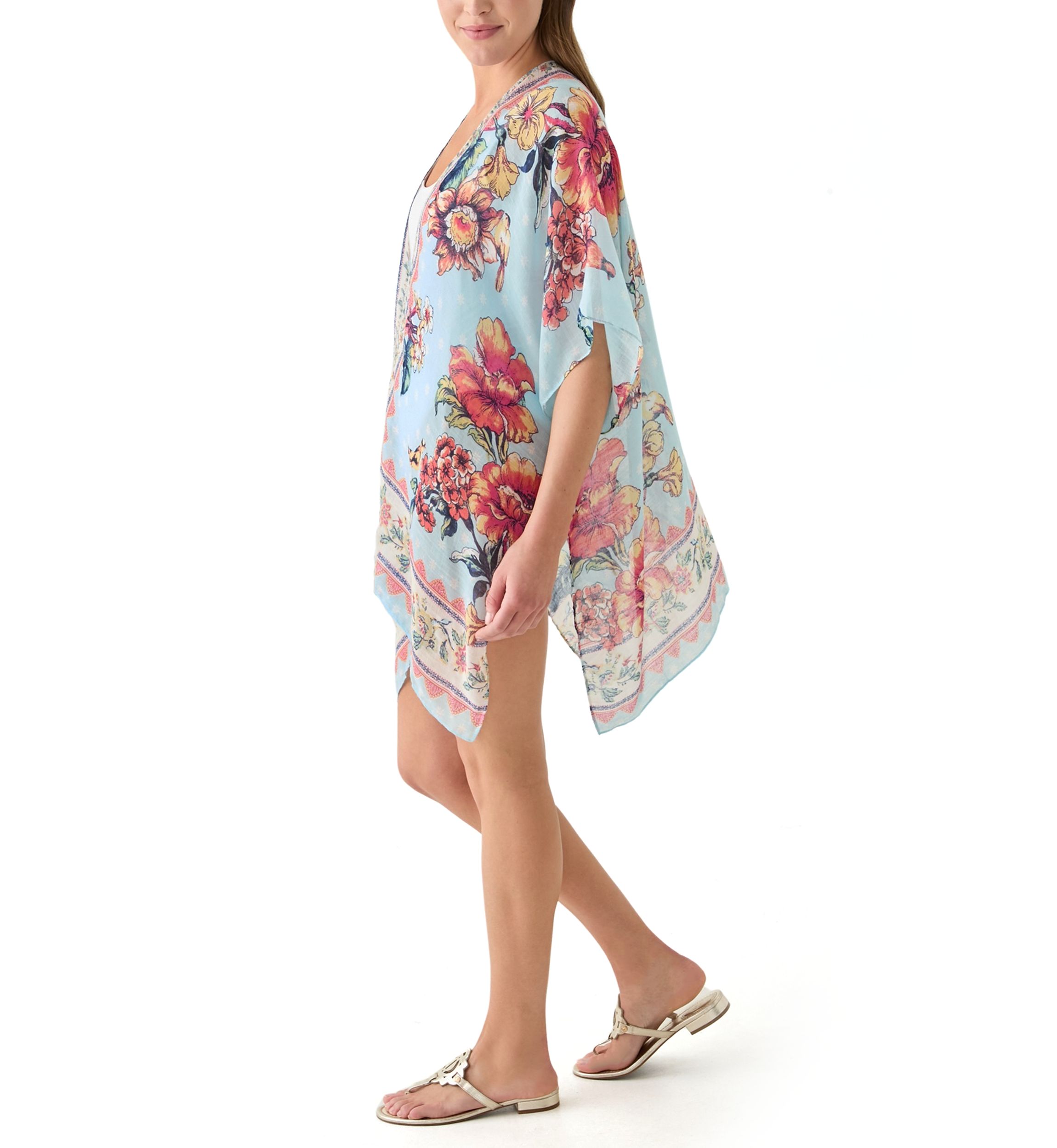 Printed Topper and Hat Set 