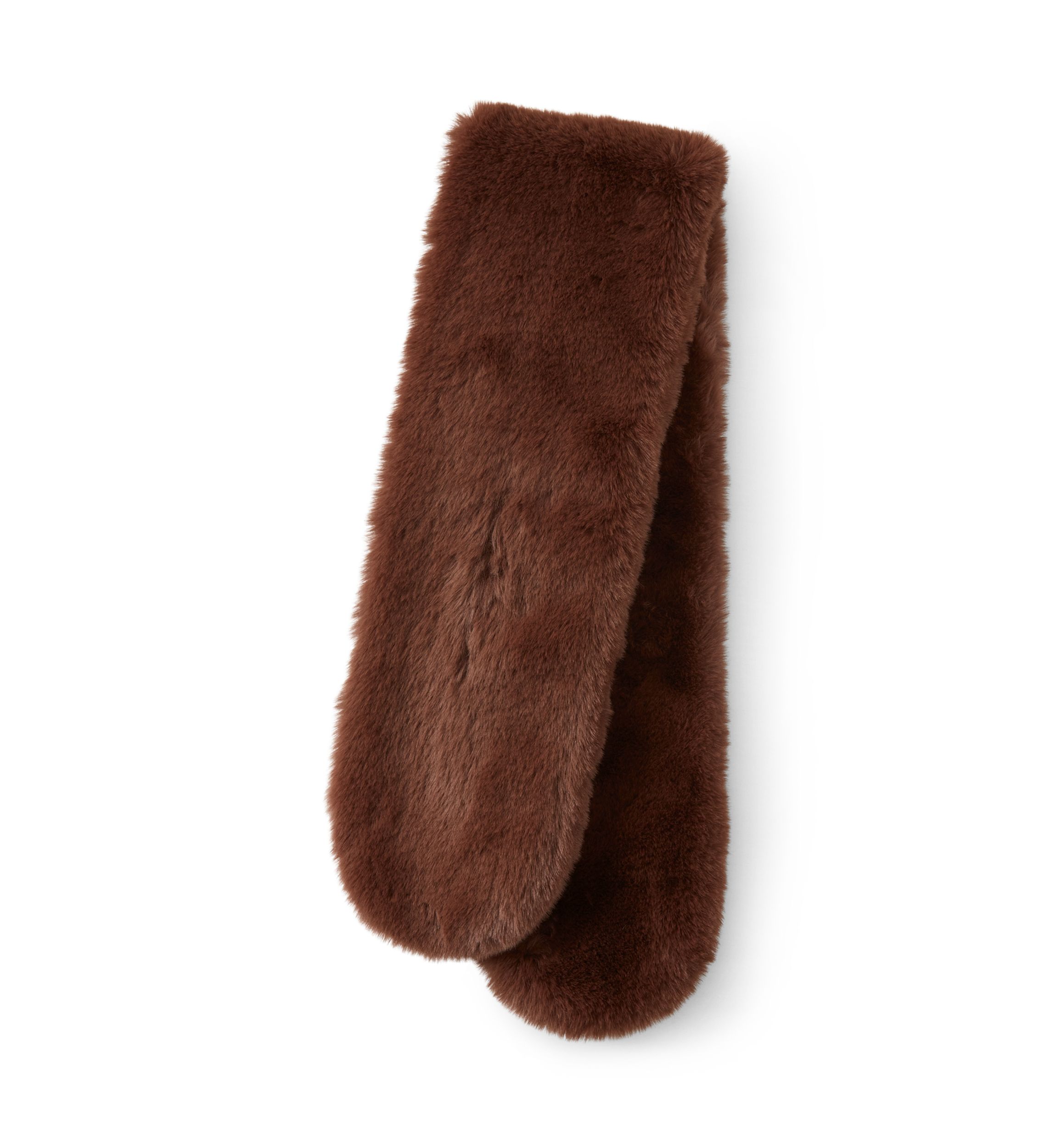 Faux Fur Pull Through Scarf