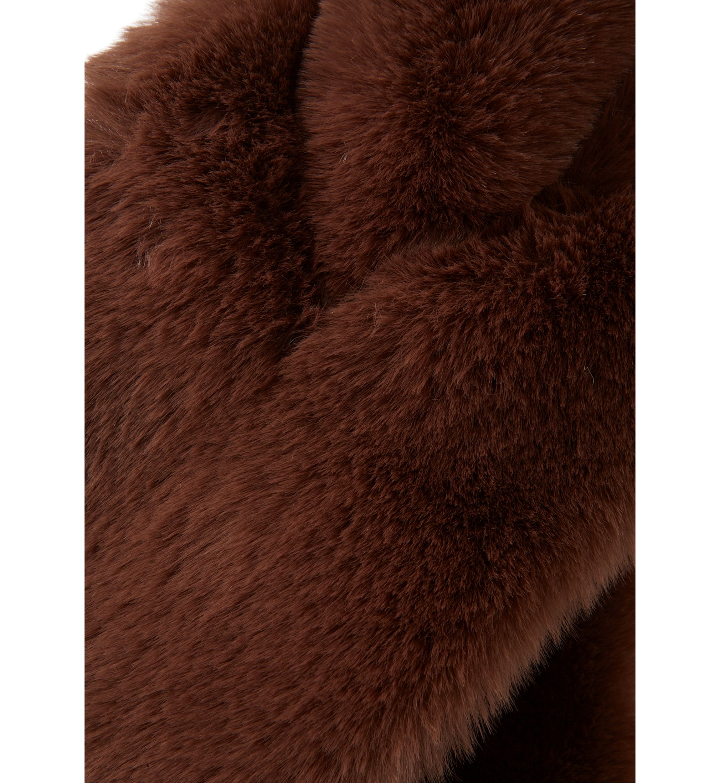 Faux Fur Pull Through Scarf