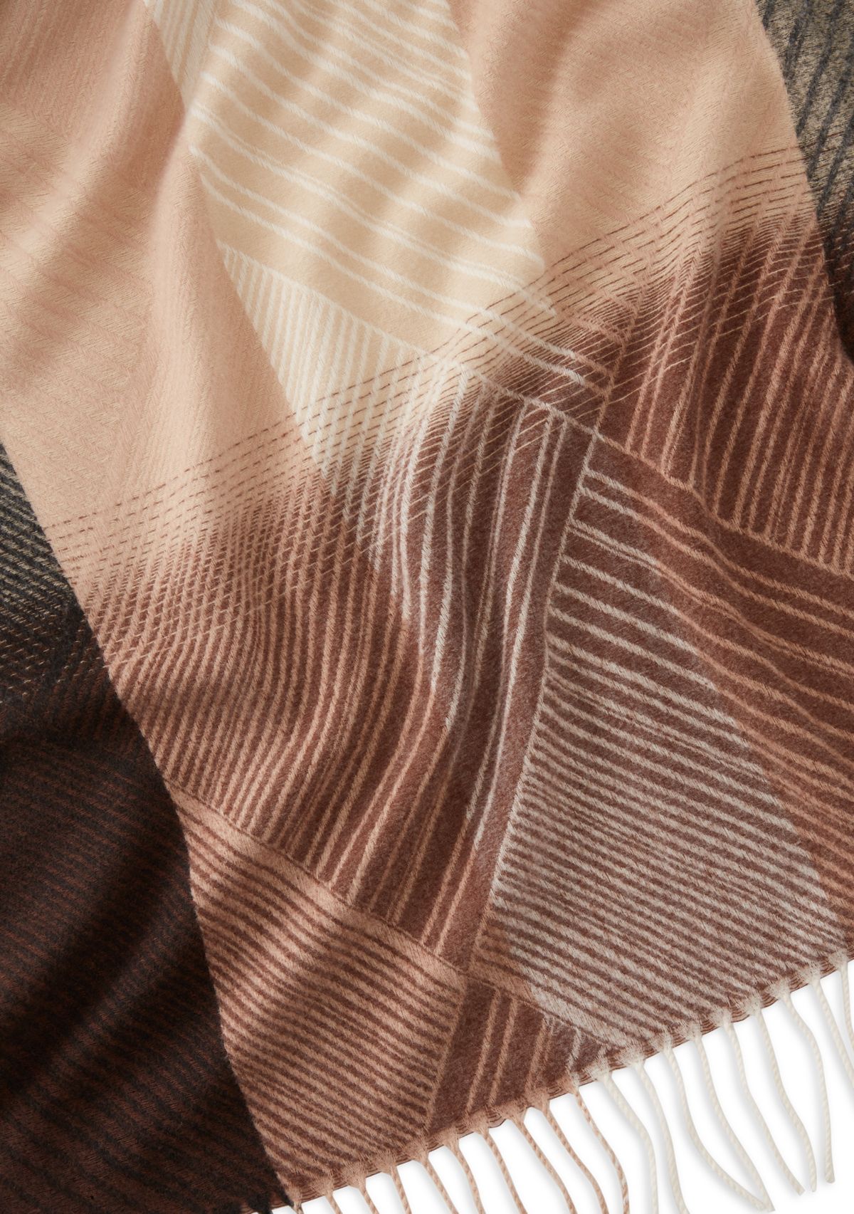 Diamond Feather Soft Wrap Scarf