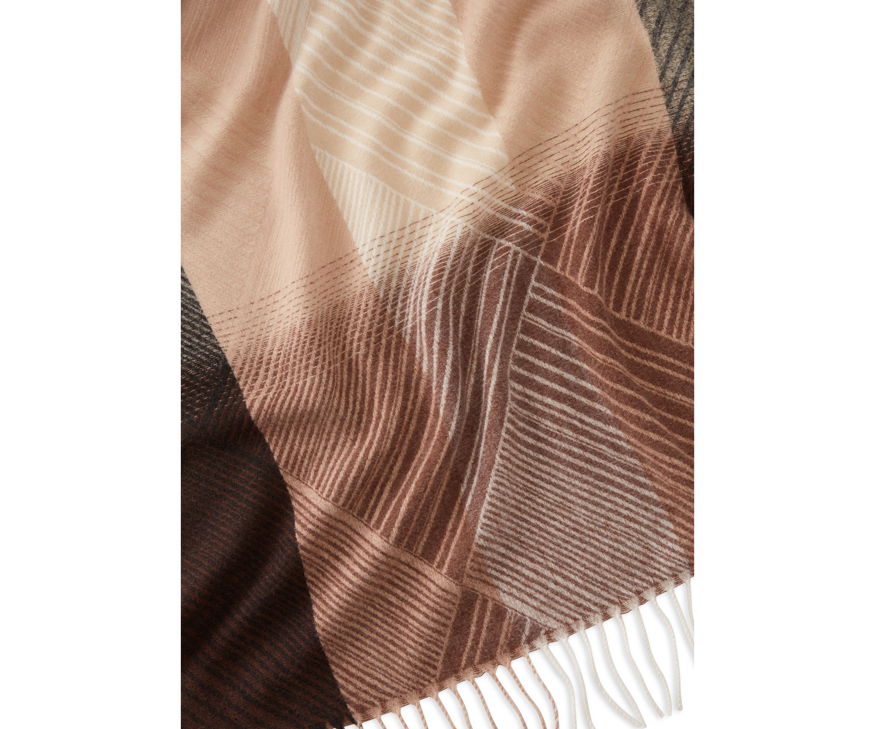 Diamond Feather Soft Wrap Scarf