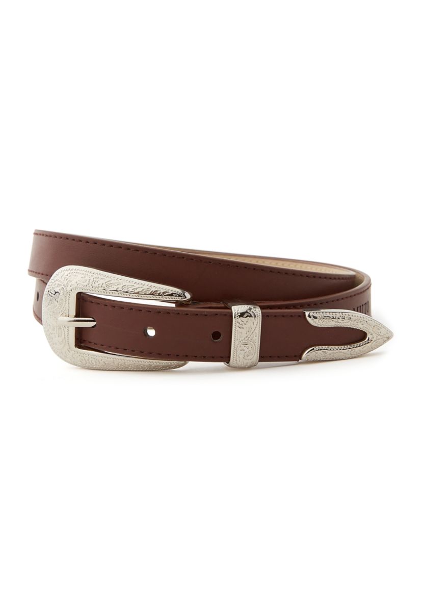Womens Soft Femme Western Belt 